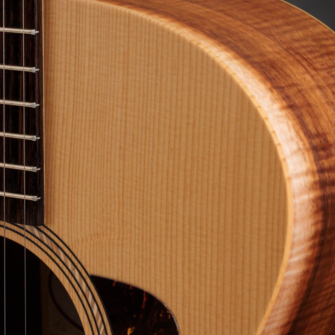 Taylor Academy 12e LTD, Figured Koa/Spruce w/Bag – Gladesville