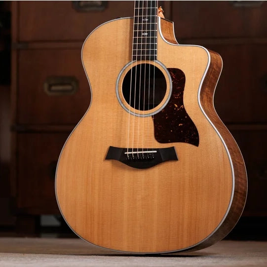 Taylor Sunset Blvd 214ce DLX - Figured Ovangkol Acoustic Guitar