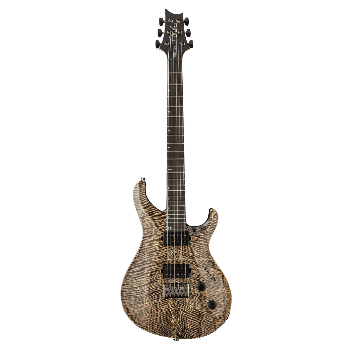 PRS Tekton Electric Guitar Black Tourmaline Natural Neck