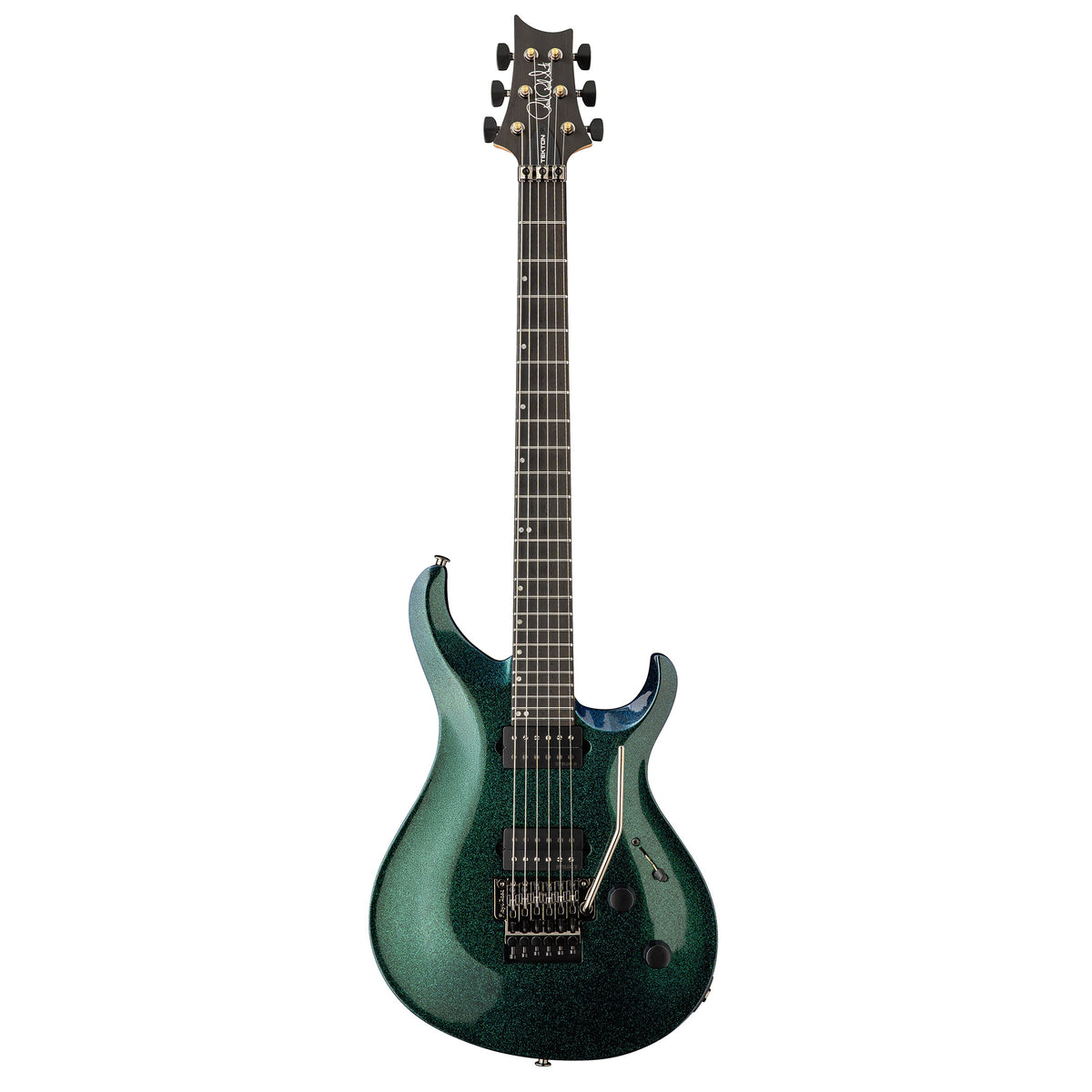 PRS Tekton Floyd Rose Electric Guitar Multi-Metal Flake Natural Neck