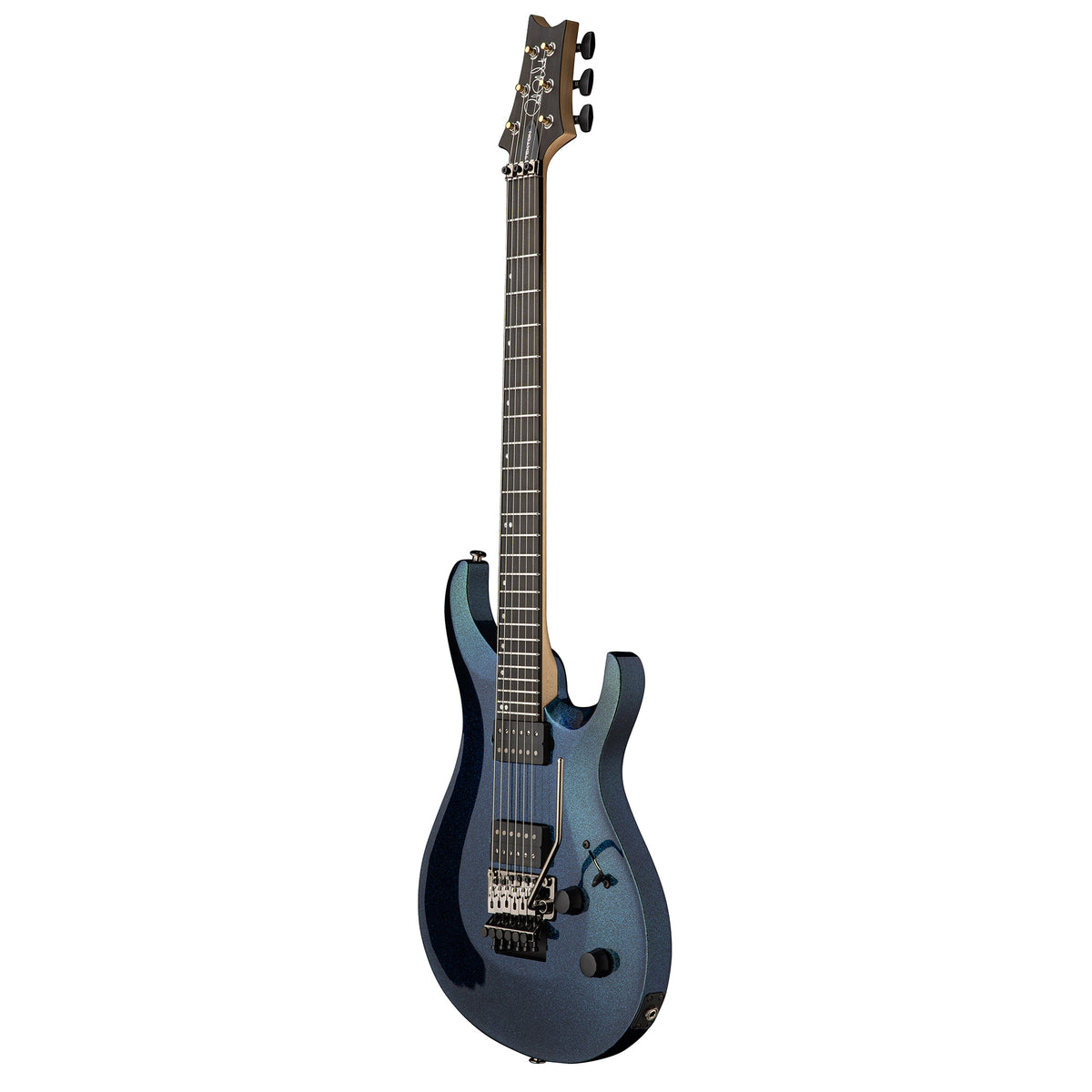 PRS Tekton Floyd Rose Electric Guitar Multi-Metal Flake Natural Neck