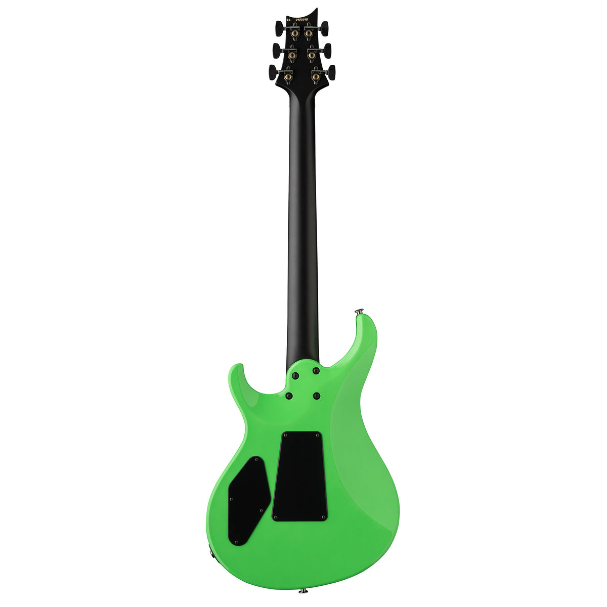 PRS Tekton Floyd Rose Electric Guitar Neon Green Black Satin Neck