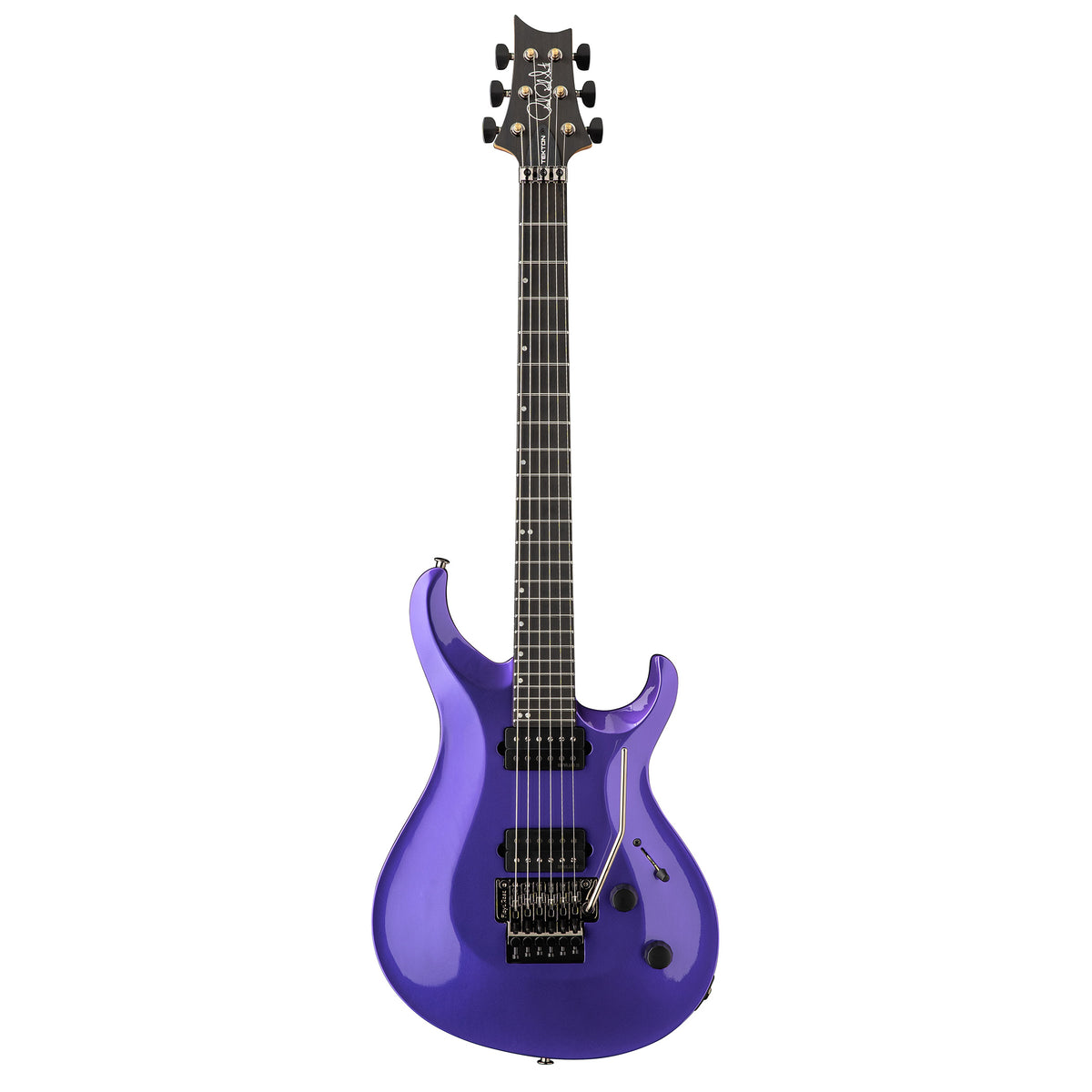 PRS Tekton Floyd Rose Electric Guitar Purple Royale Natural Neck