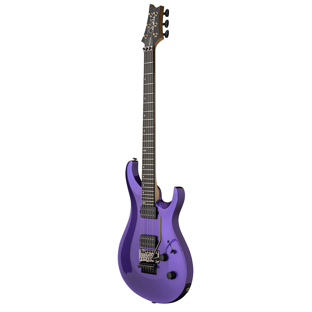 PRS Tekton Floyd Rose Electric Guitar Purple Royale Natural Neck