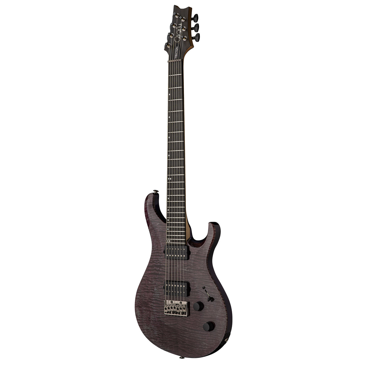 PRS Tekton SVN 7-String Electric Guitar Violet Tourmaline Natural Neck