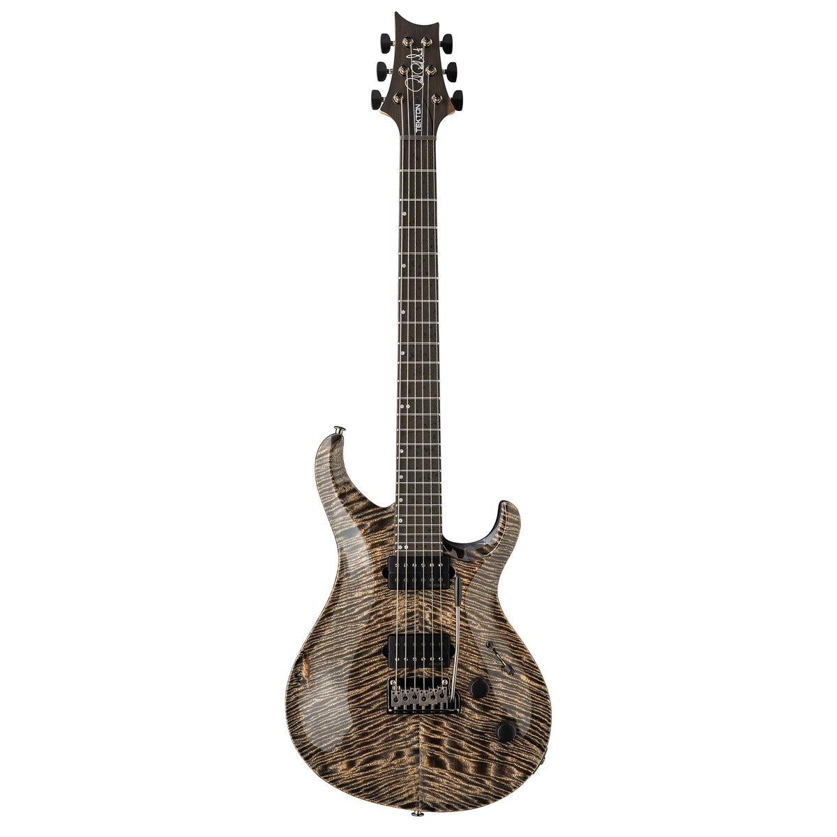 PRS Tekton T Electric Guitar Black Tourmaline Natural Neck
