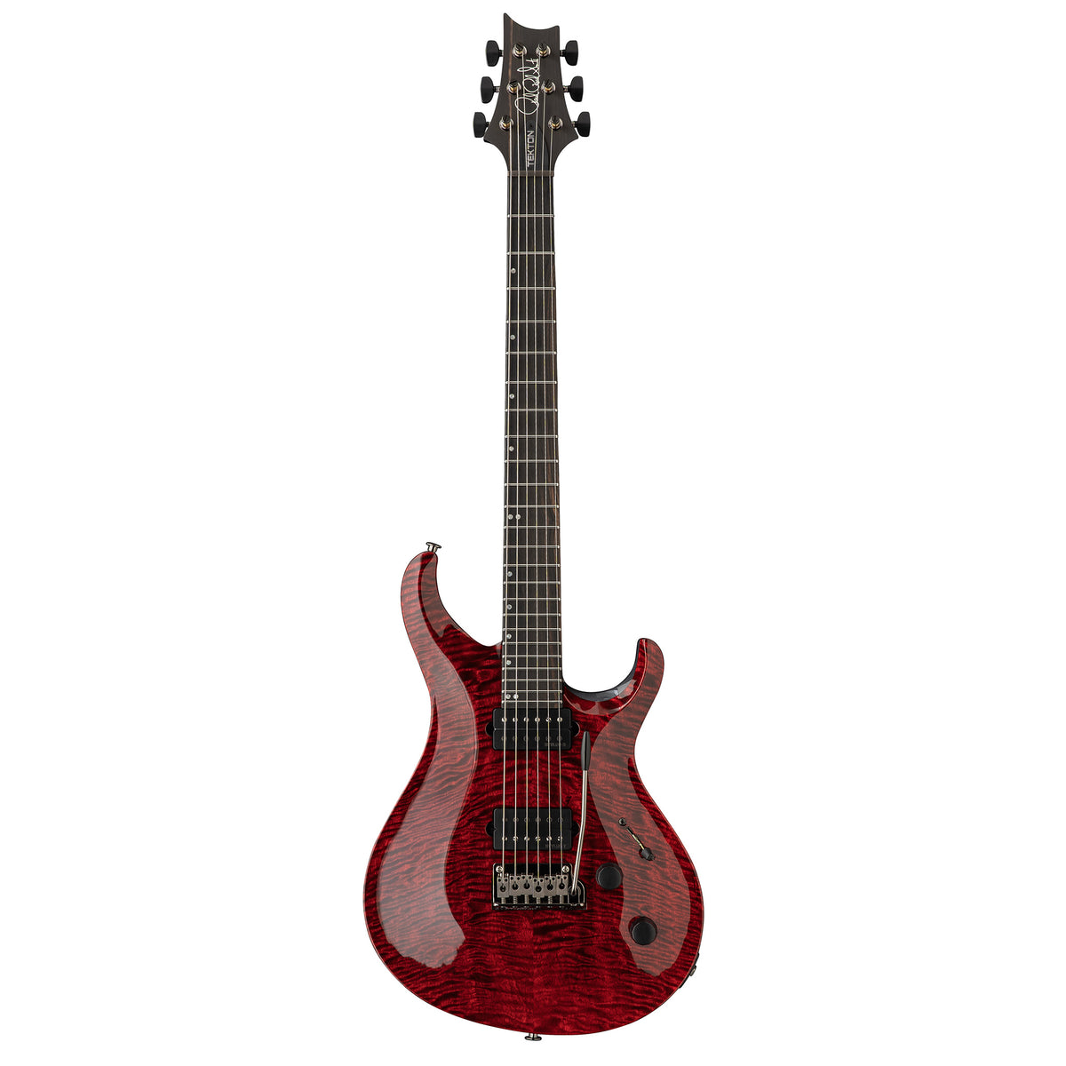 PRS Tekton T Electric Guitar Bloodstone Red Black Satin Neck