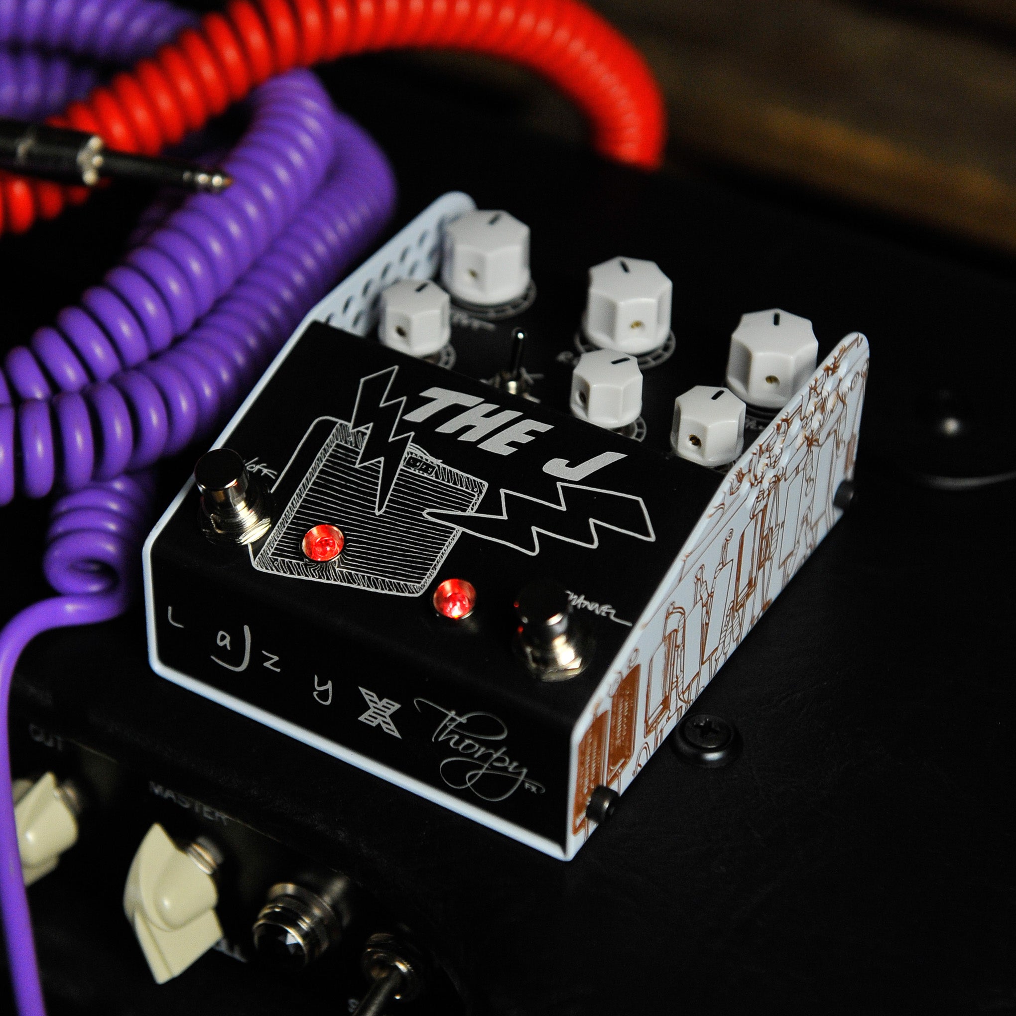 ThorpyFX The J | Lazy J X Thorpy FX Tweed Drive Pedal