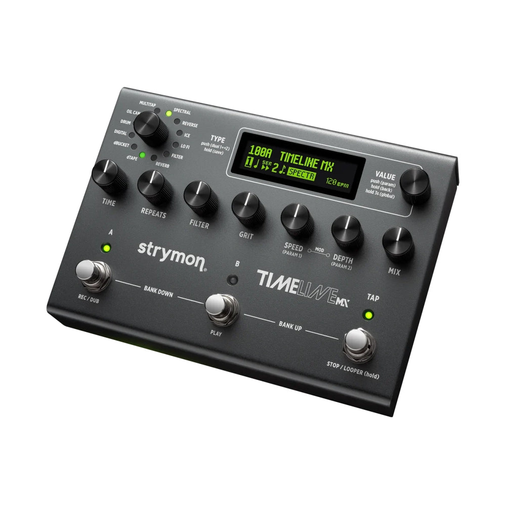 Strymon TimeLine MX Next Gen Multi Delay Workstation
