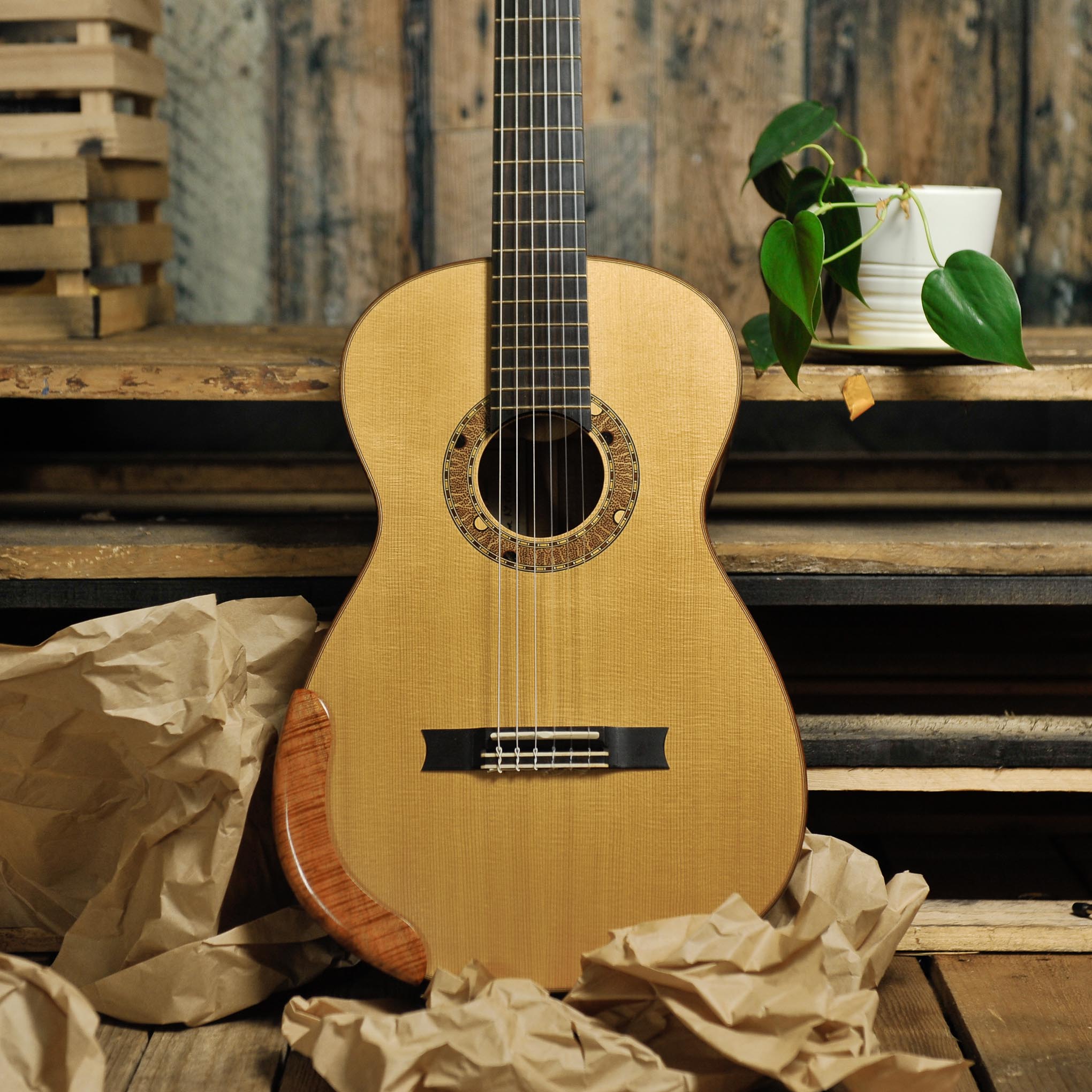 Trevor Gore Classical Guitar-Spruce/Blackwood - Used