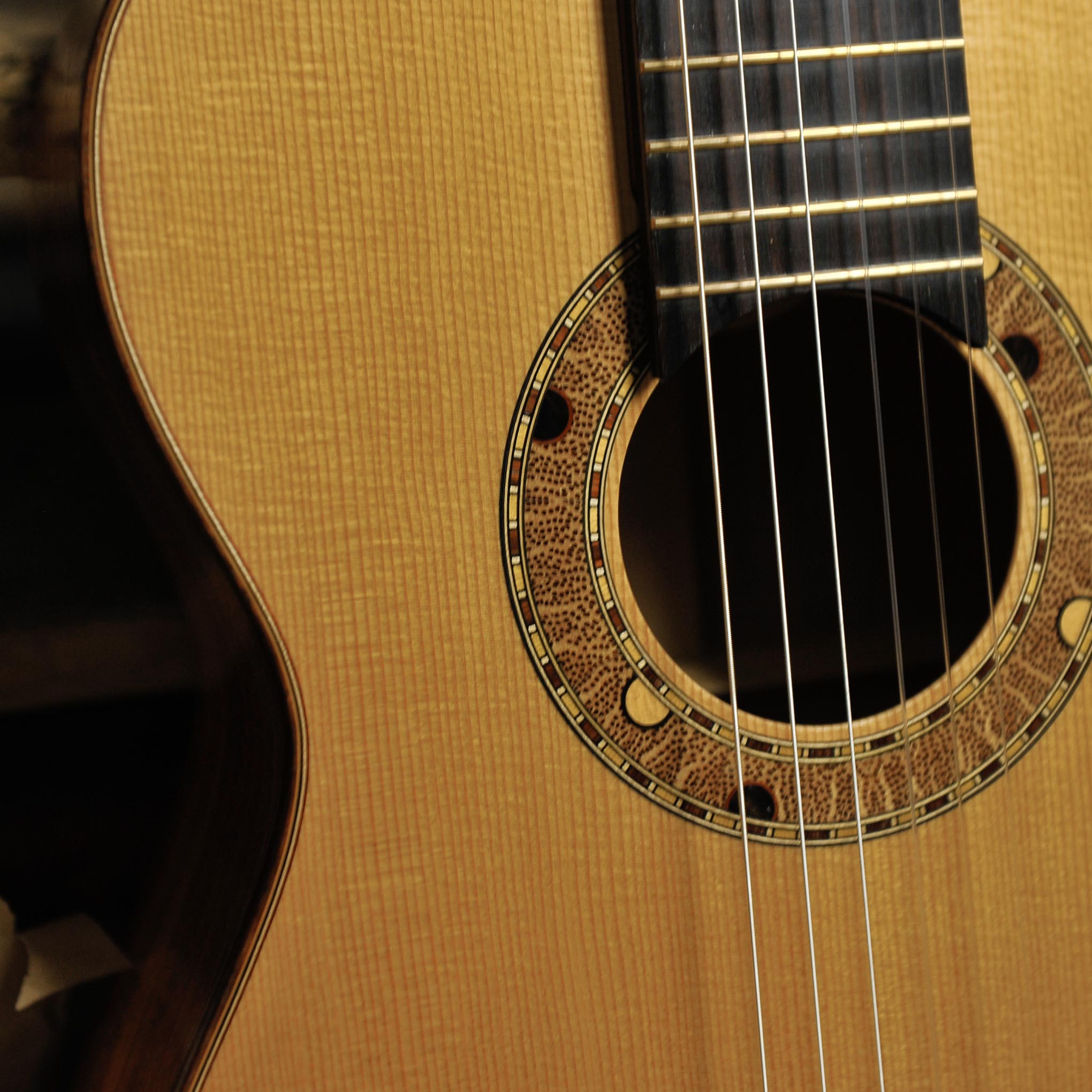 Trevor Gore Classical Guitar-Spruce/Blackwood - Used