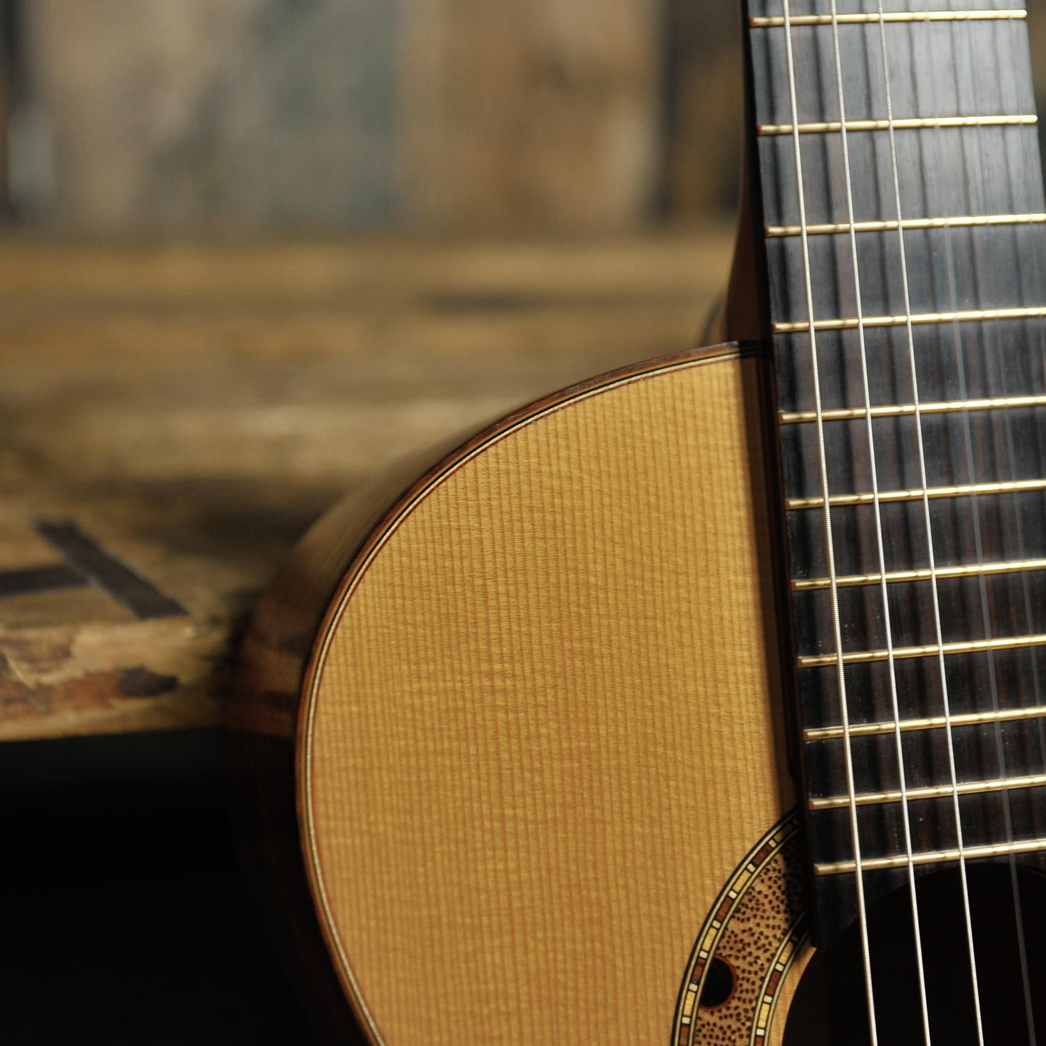 Trevor Gore Classical Guitar-Spruce/Blackwood - Used