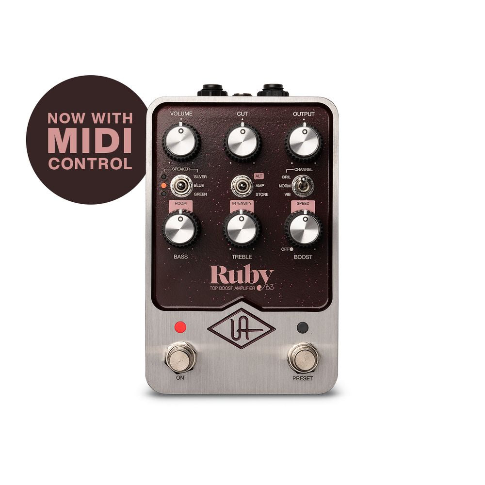 UAFX Ruby 63 Top Boost Amp Pedal
