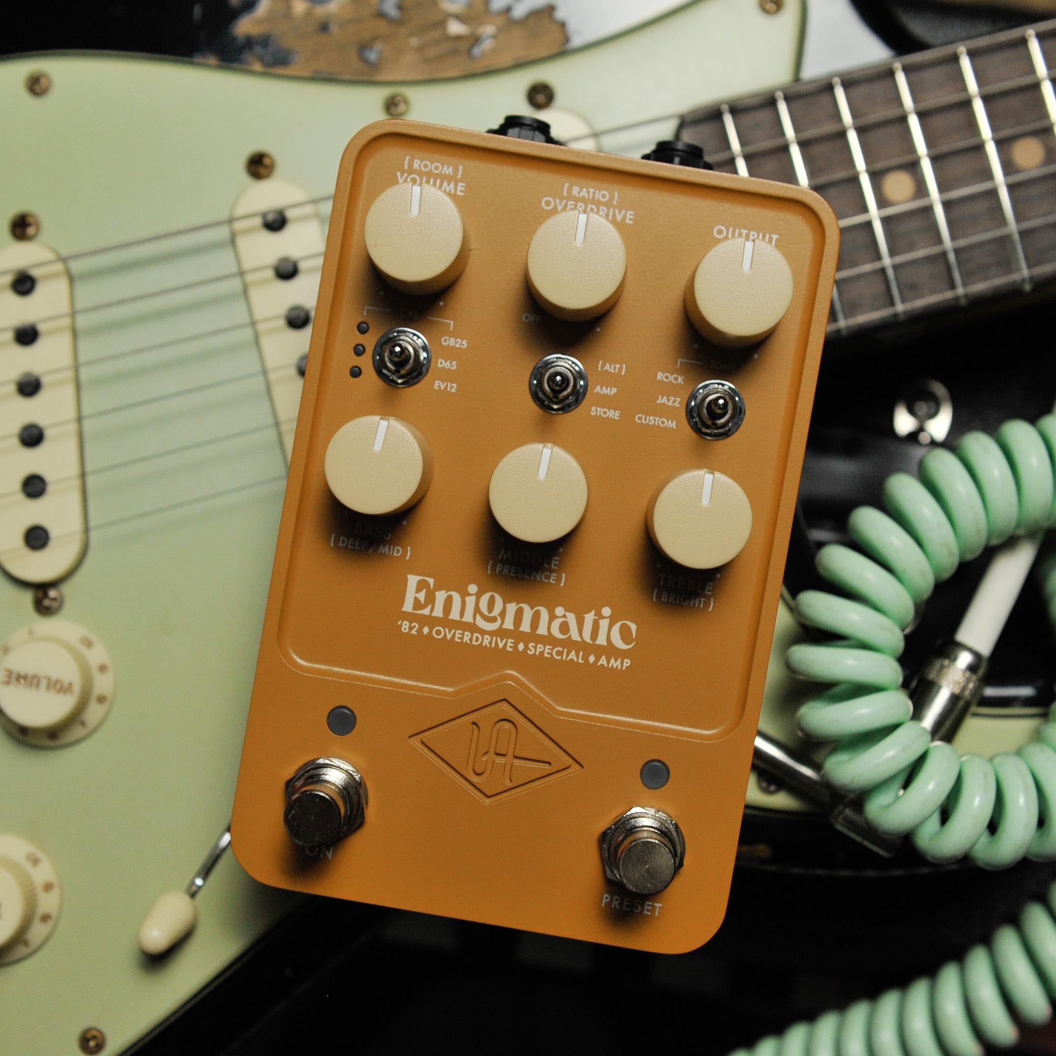 UAFX Enigmatic '82 Overdrive Special Amp Pedal