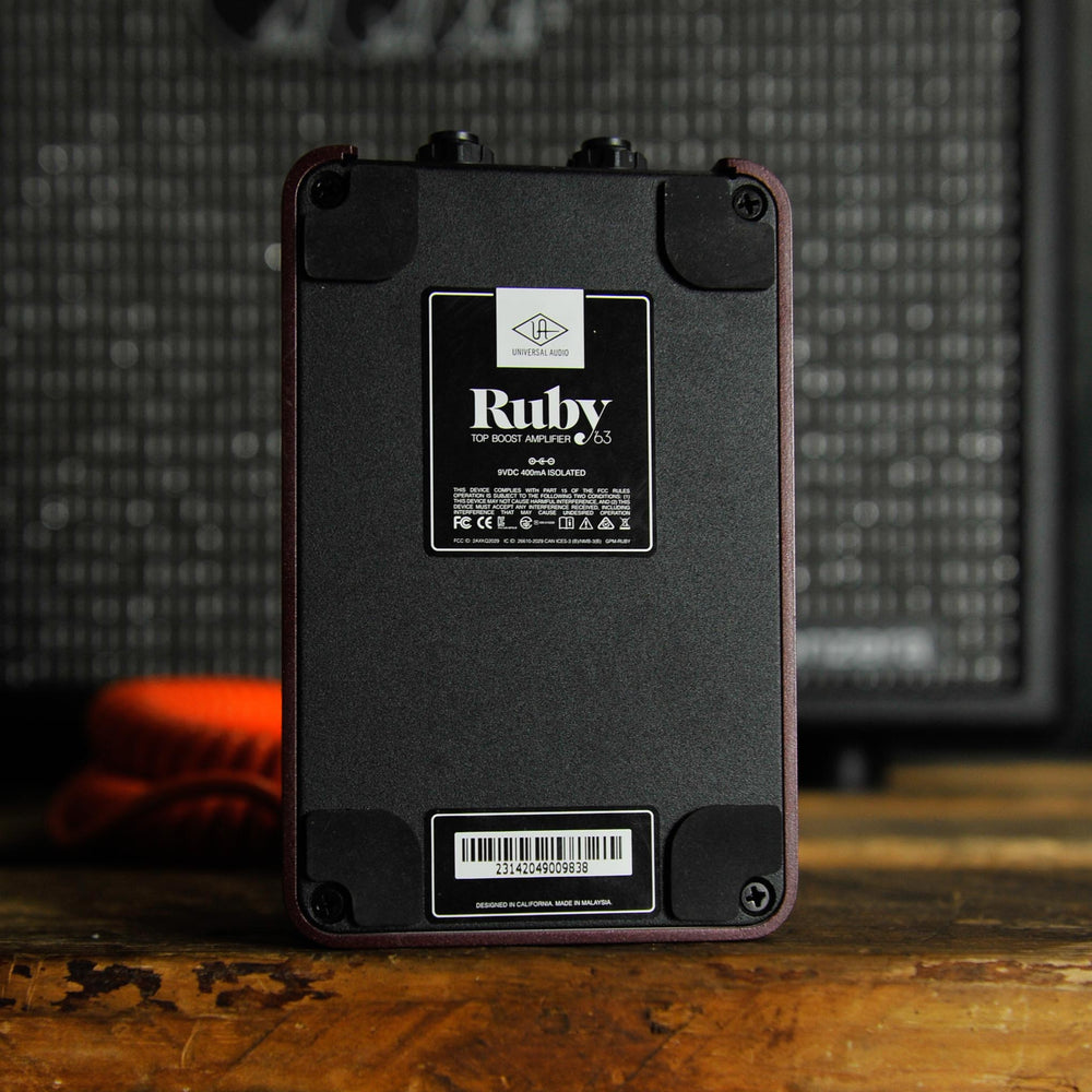 UAFX Ruby 63 Top Boost Amp Pedal