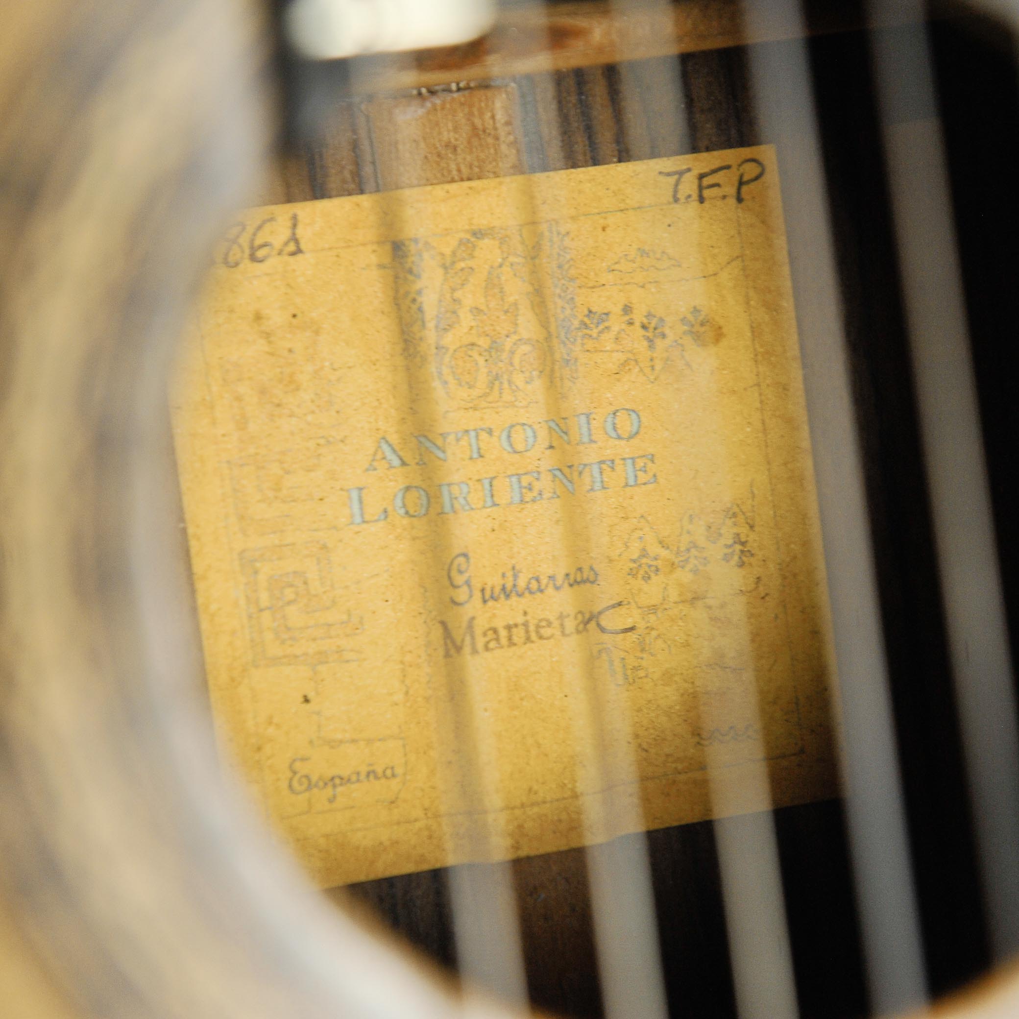 Antonio Loriente Marieta Cedar Top w/Case - Used