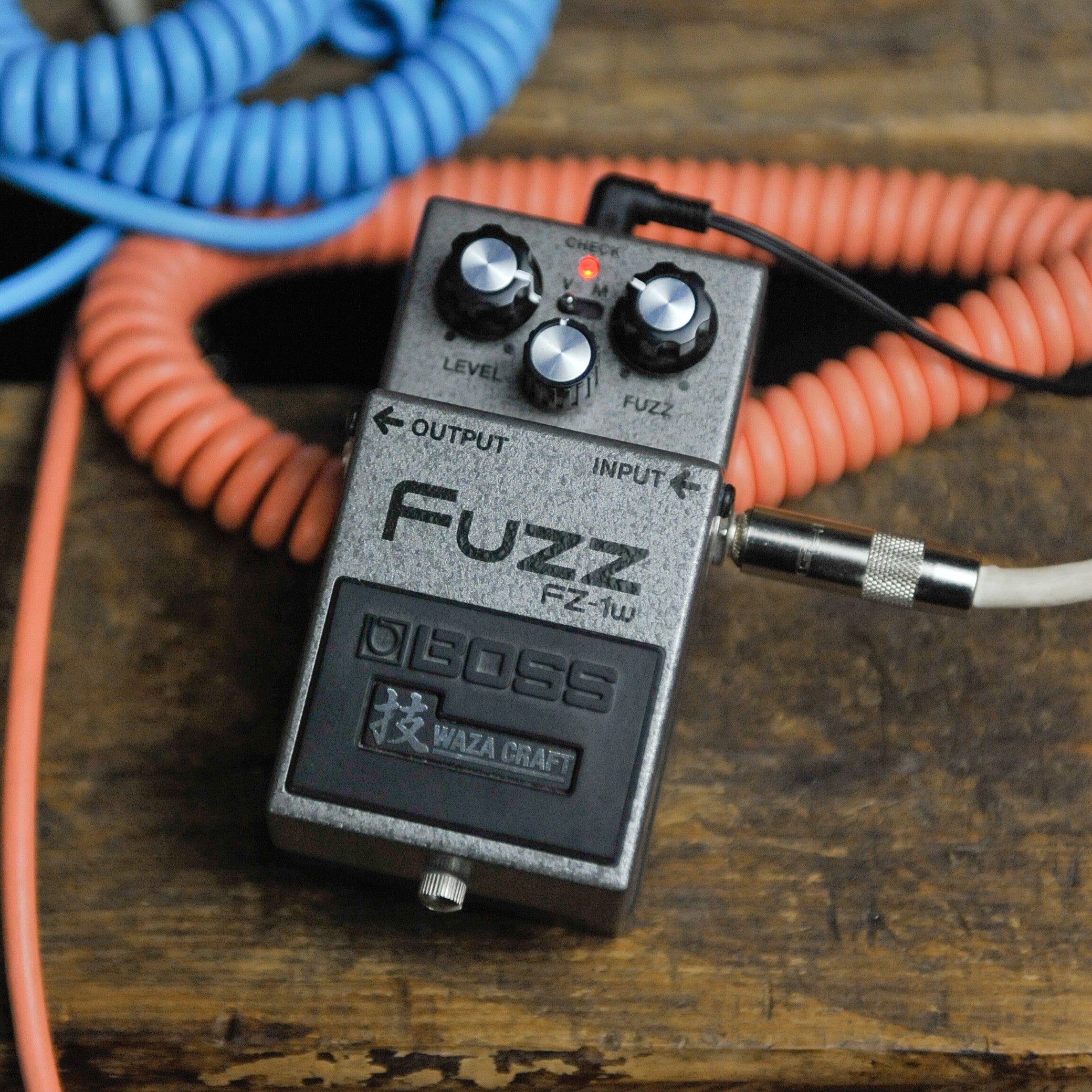 BOSS FZ-1W Waza Craft Fuzz Guitar Effects Pedal Silver
