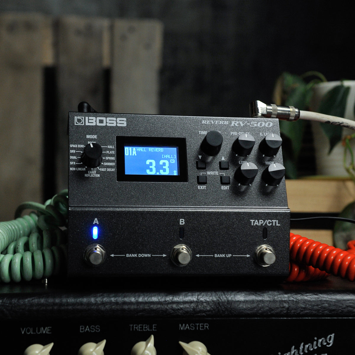Boss RV-500 Digital Reverb Pedal w/Box - Used