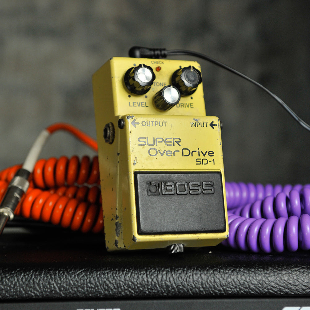 Boss MIJ SD-1 Super Overdrive Pedal w/Monte Allums Mod - Used