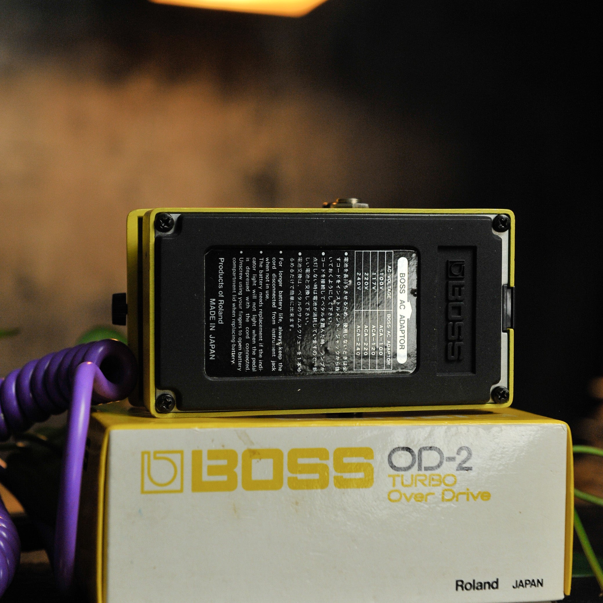Boss OD2 Turbo Overdirve 1986 MIJ w/Box - Used
