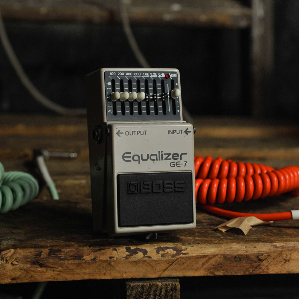 Boss GE7 Equalizer Pedal MIJ Dec 1986 - Used