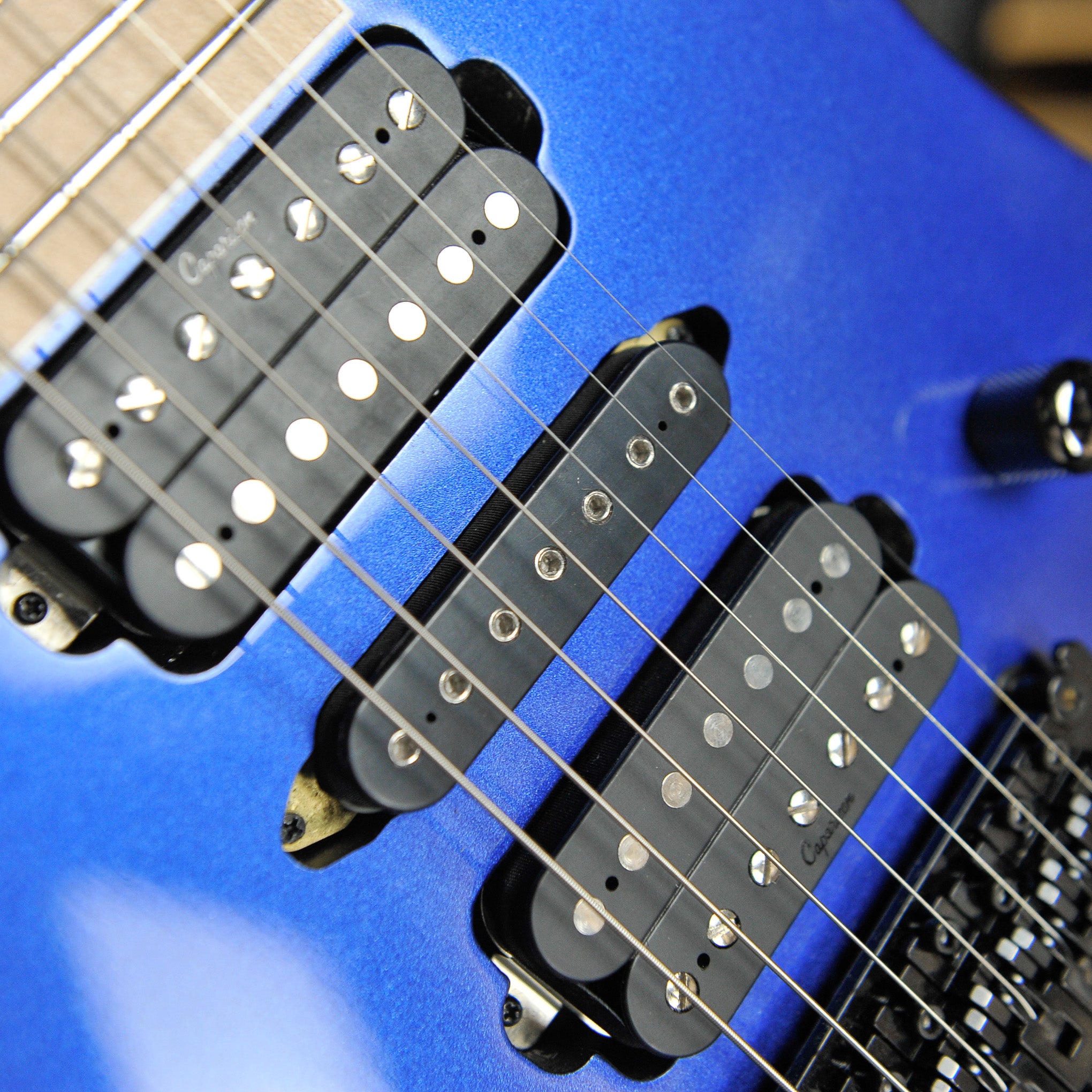 Caparison Dellinger 7 string Blue w/Bag - Used