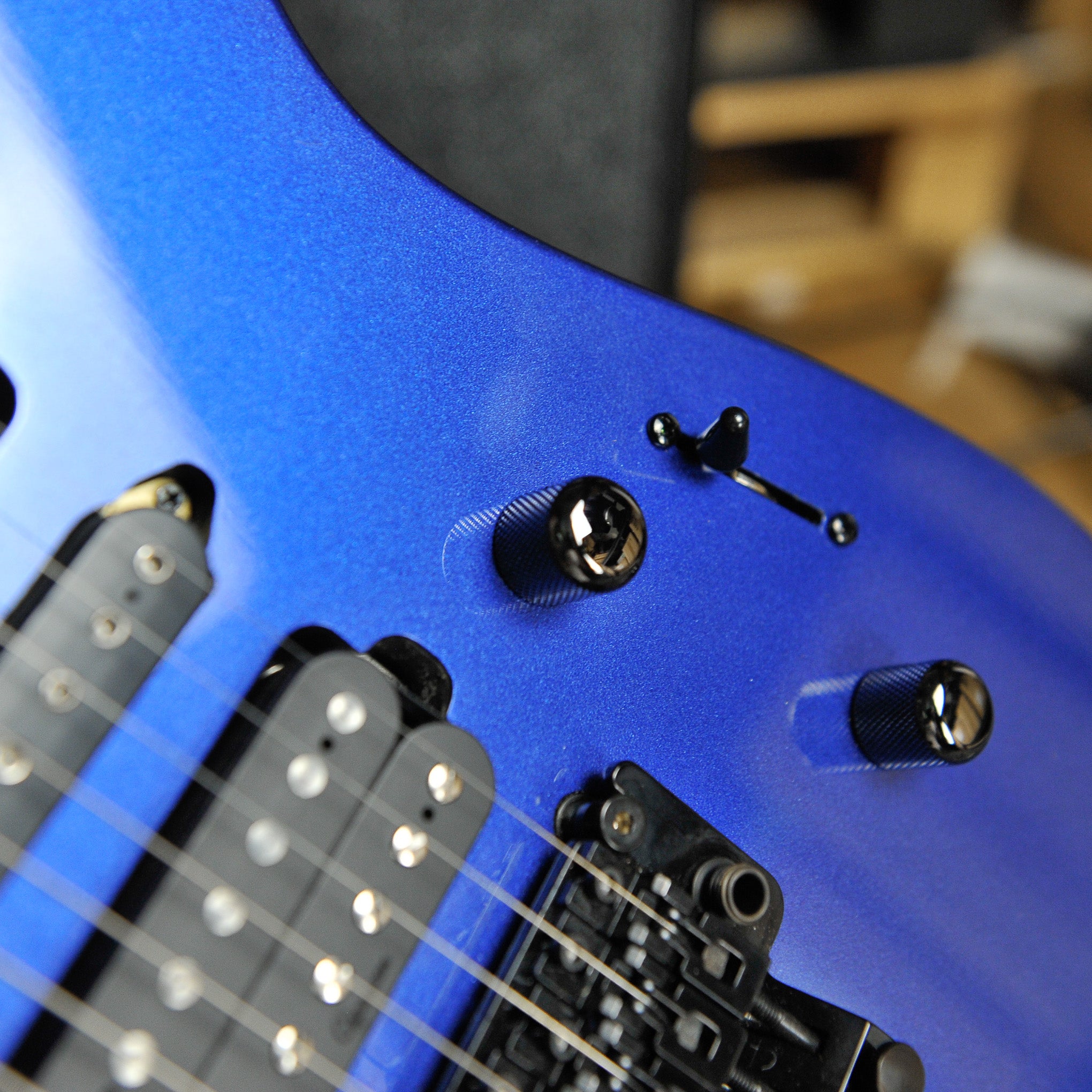 Caparison Dellinger 7 string Blue w/Bag - Used