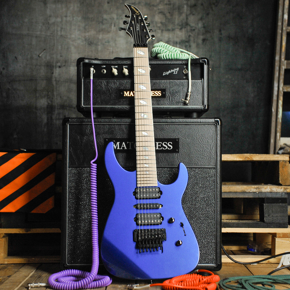 Caparison Dellinger 7 string Blue w/Bag - Used