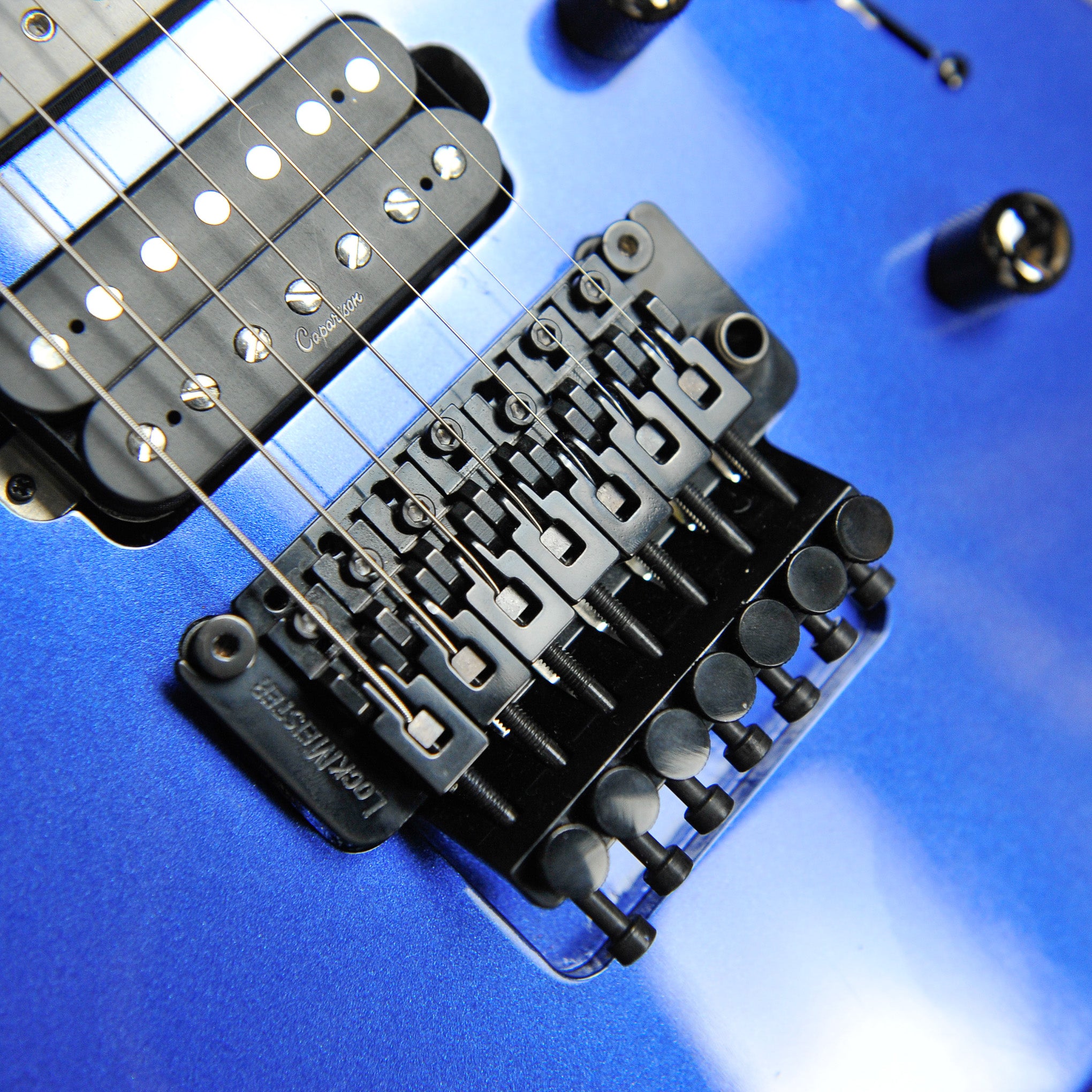 Caparison Dellinger 7 string Blue w/Bag - Used