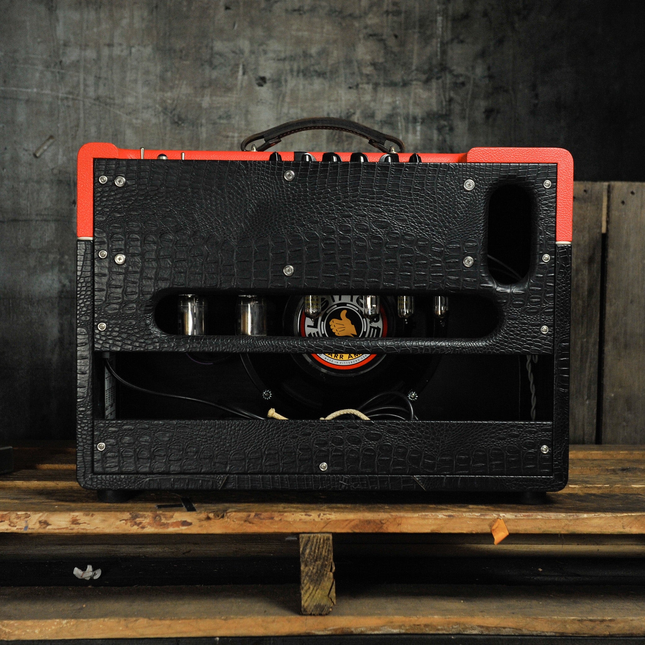 Carr Impala 44-Watt 112 Combo Amp - Two Tone Black Gator & Red - Used