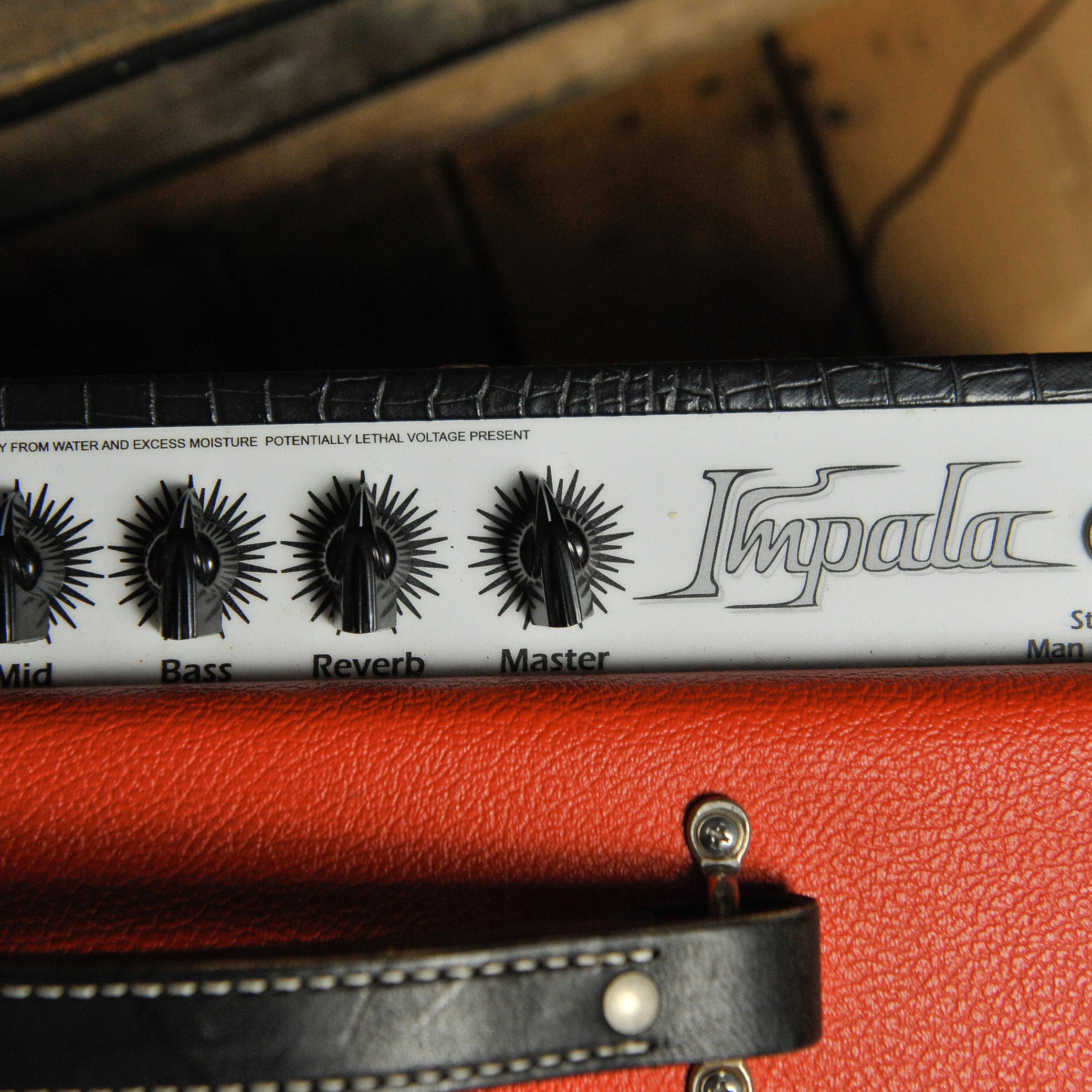 Carr Impala 44-Watt 112 Combo Amp - Two Tone Black Gator & Red - Used