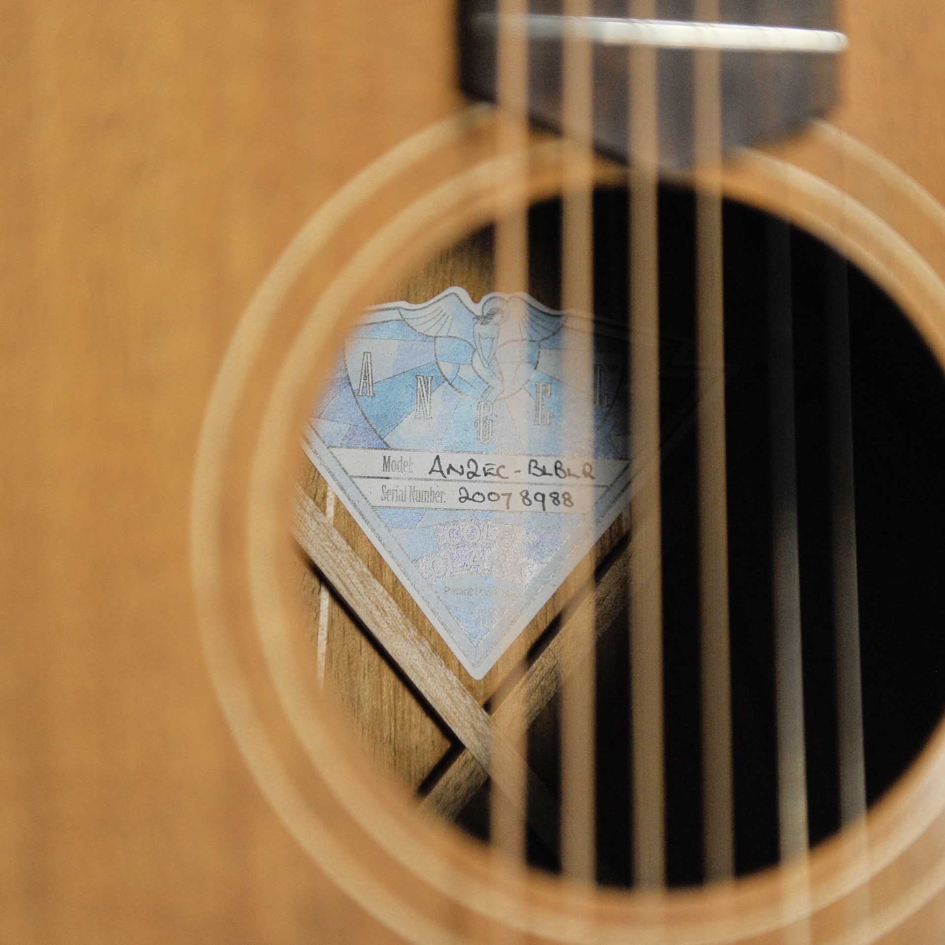 Cole Clark AN2EC BL BL Blackwood Acoustic Guitar w/Case - Used