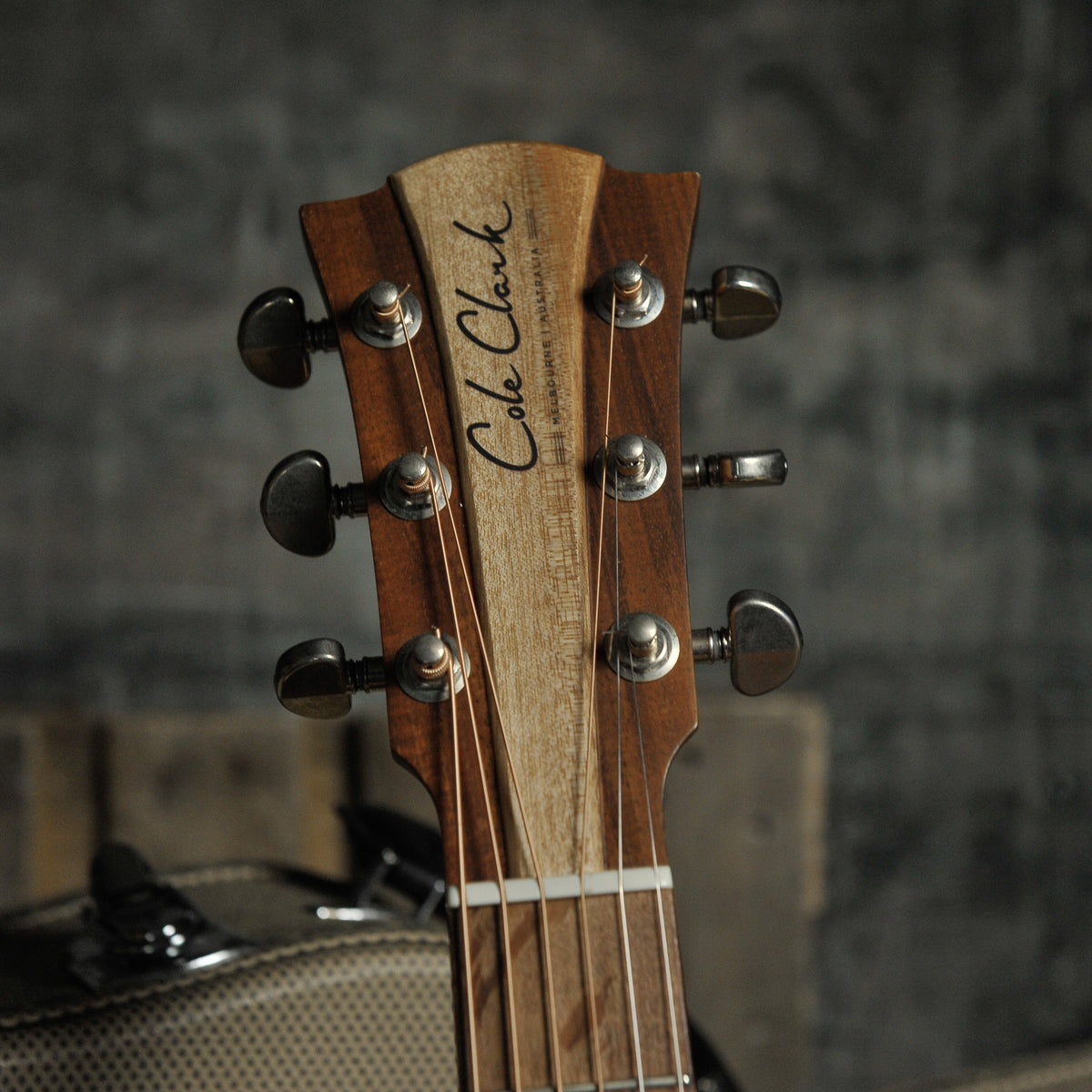 Cole Clark FL2EC-BLBL-HUM All Blackwood Acoustic w/Case - Used