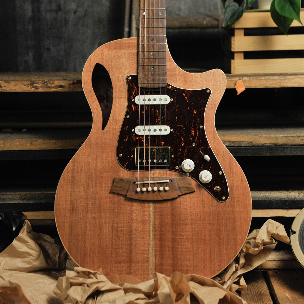 Cole Clark TL2EC-BLBL-HSS True Hybrid Thinline Blackwood - Used