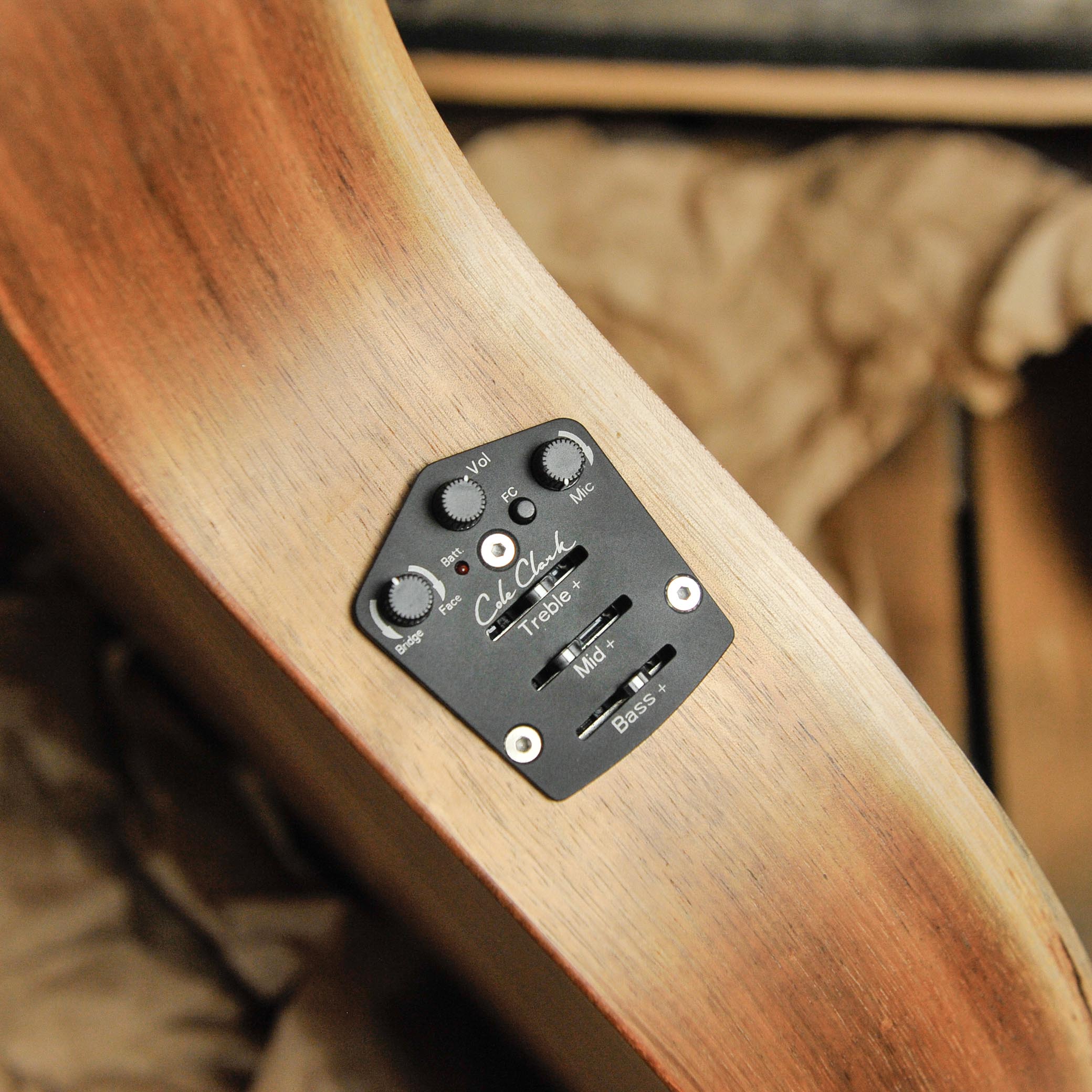 Cole Clark TL2EC-BLBL-HSS True Hybrid Thinline Blackwood - Used