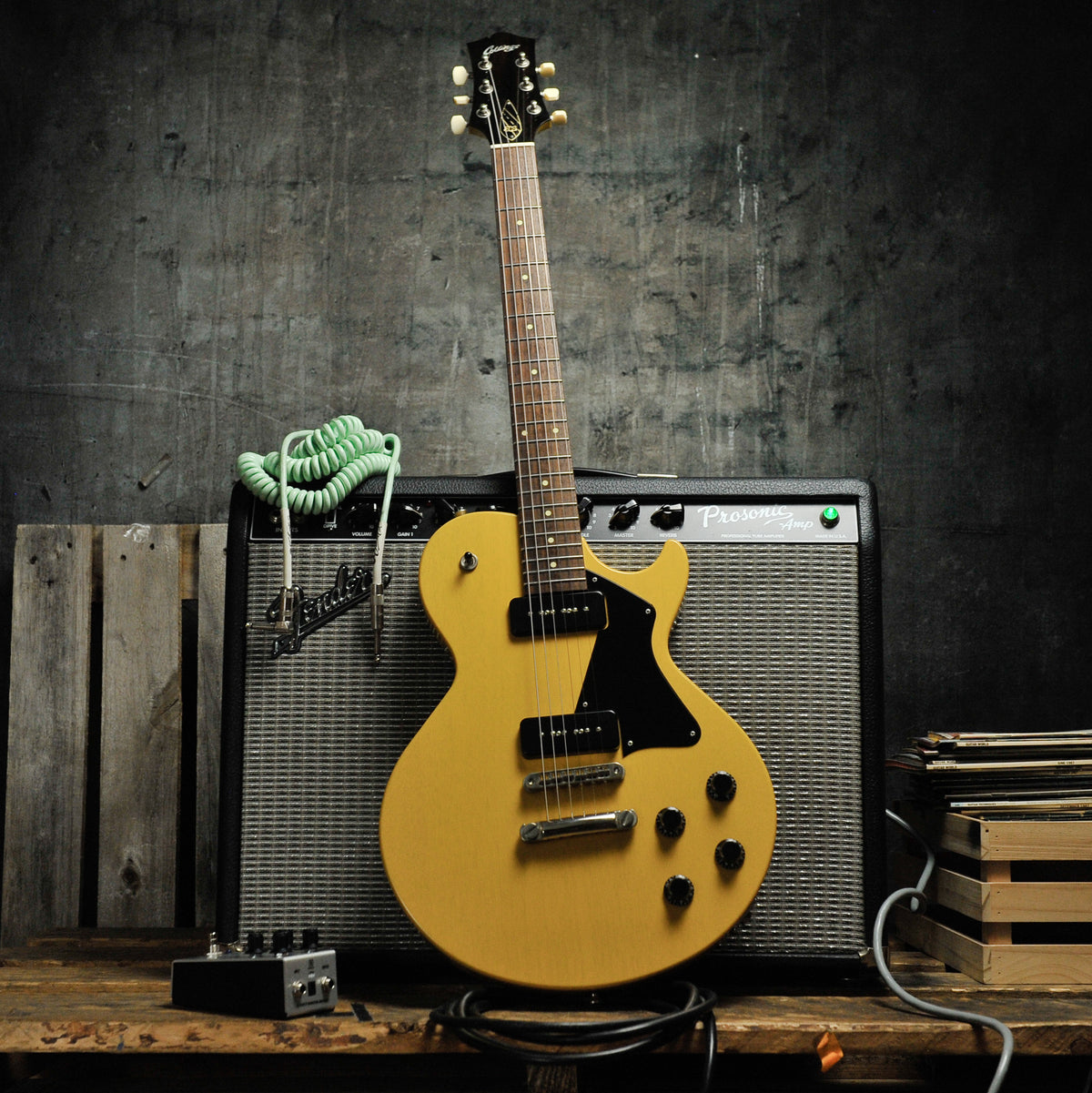 Collings 290 SC Solid Body TV Yellow Electric - Used