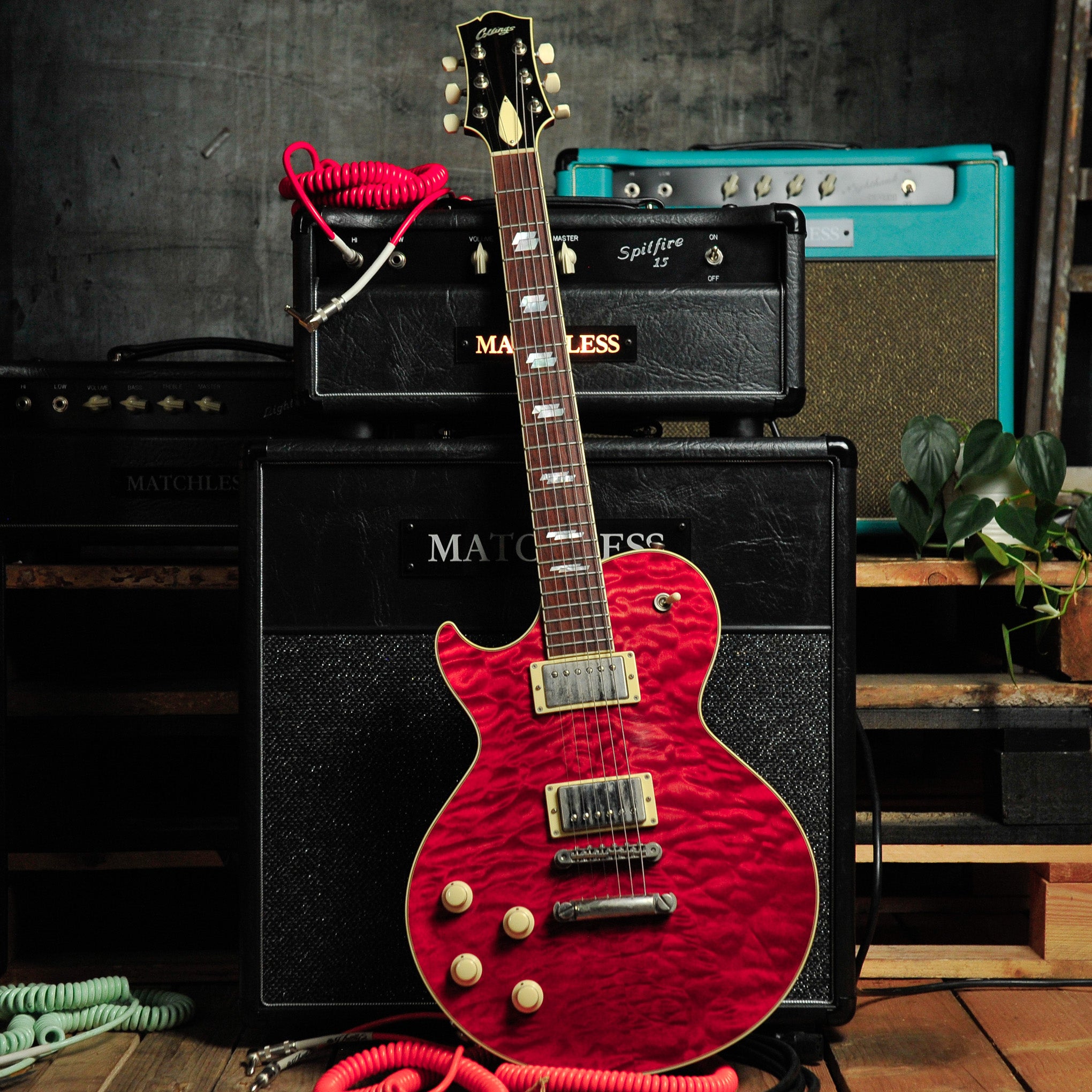 Collings City Limits Deluxe  Faded Cherry Left Hand - Used