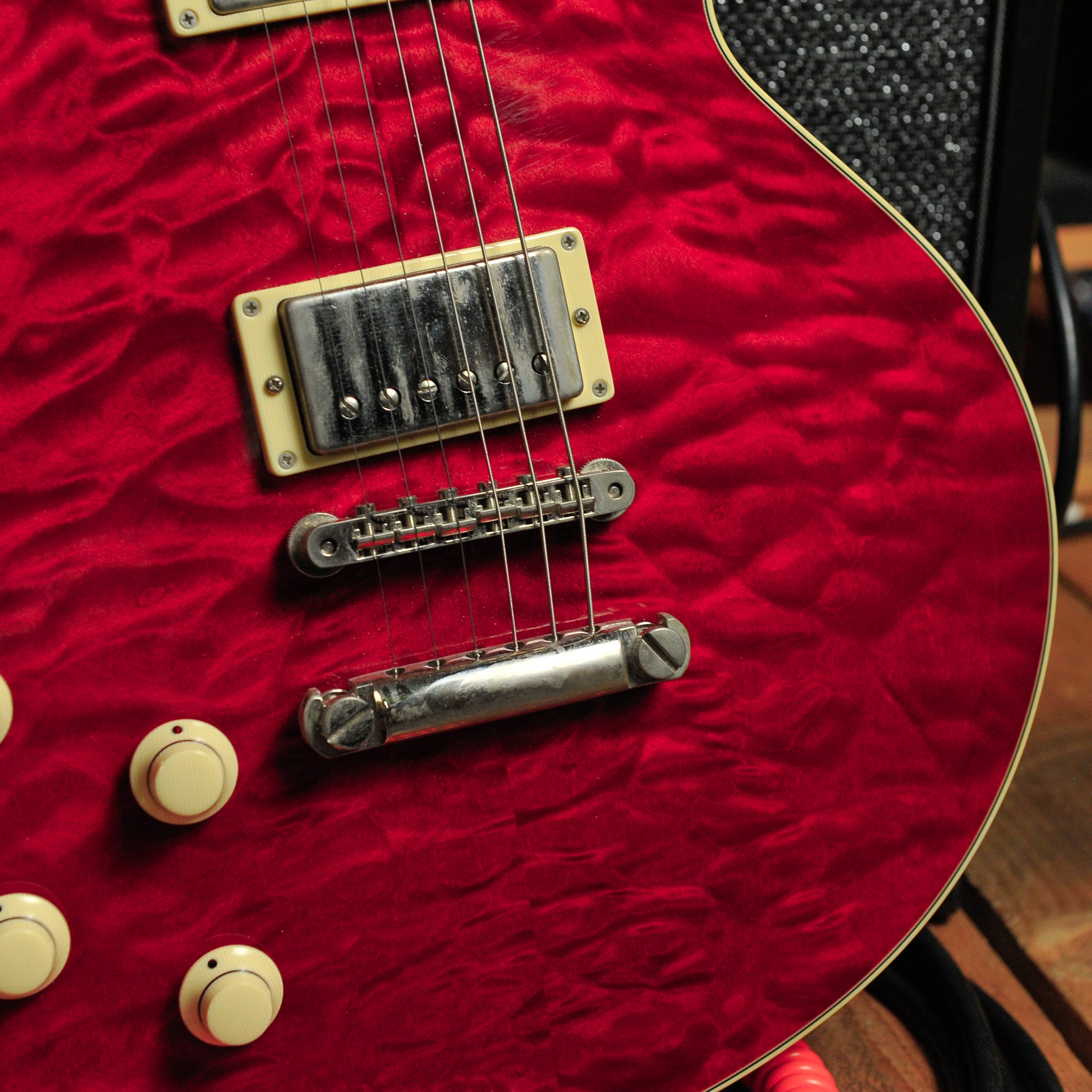 Collings City Limits Deluxe  Faded Cherry Left Hand - Used