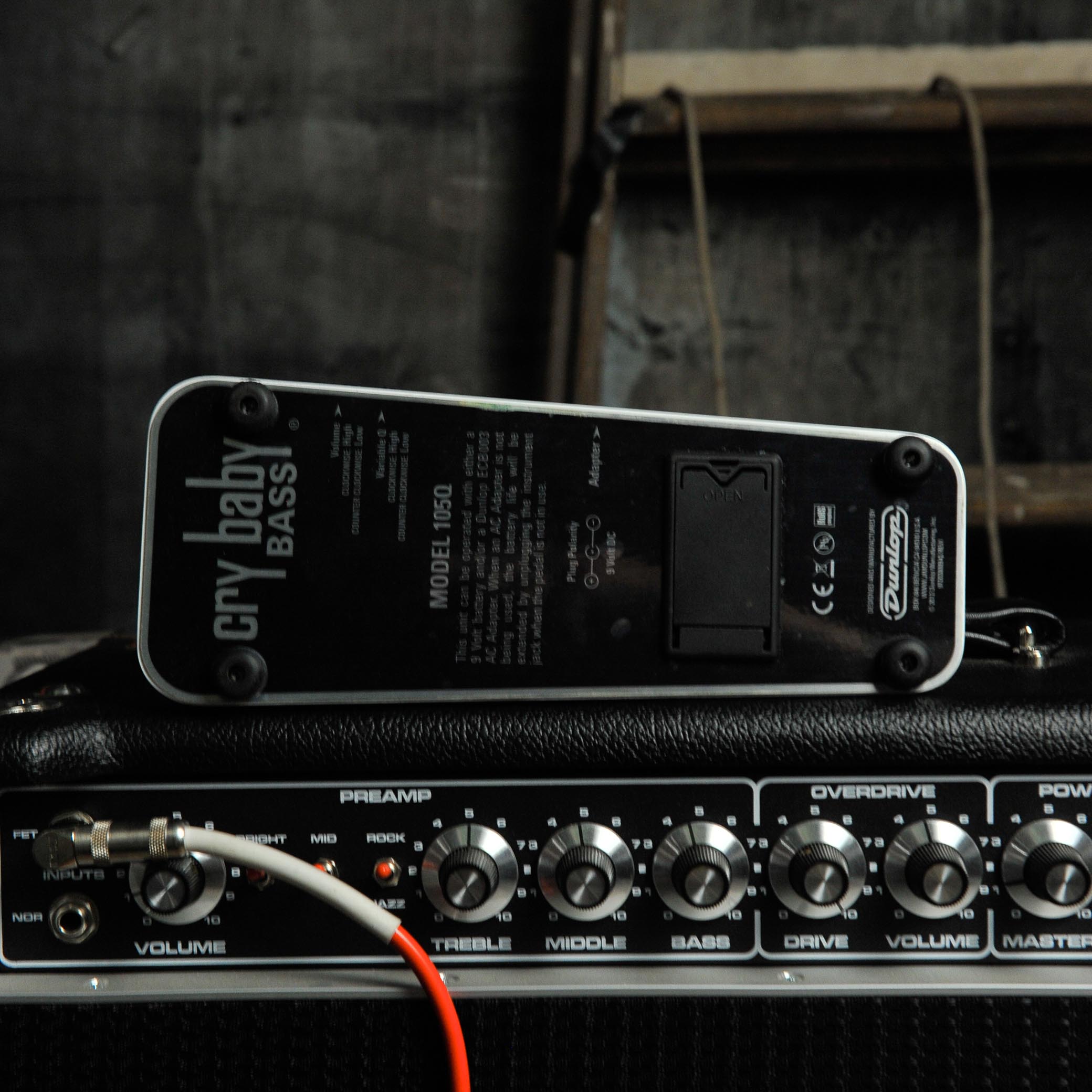 Dunlop Cry Baby Bass Wah Pedal - Used #AB52T994