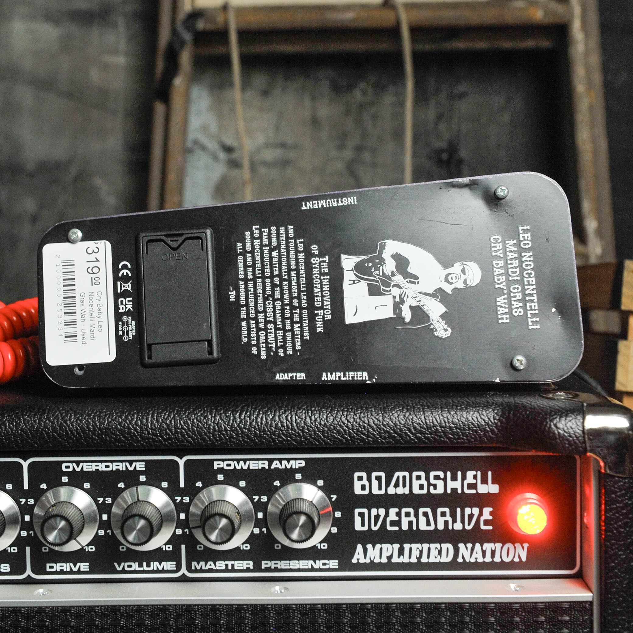 Cry Baby Leo Nocentelli Mardi Gras Wah - Used