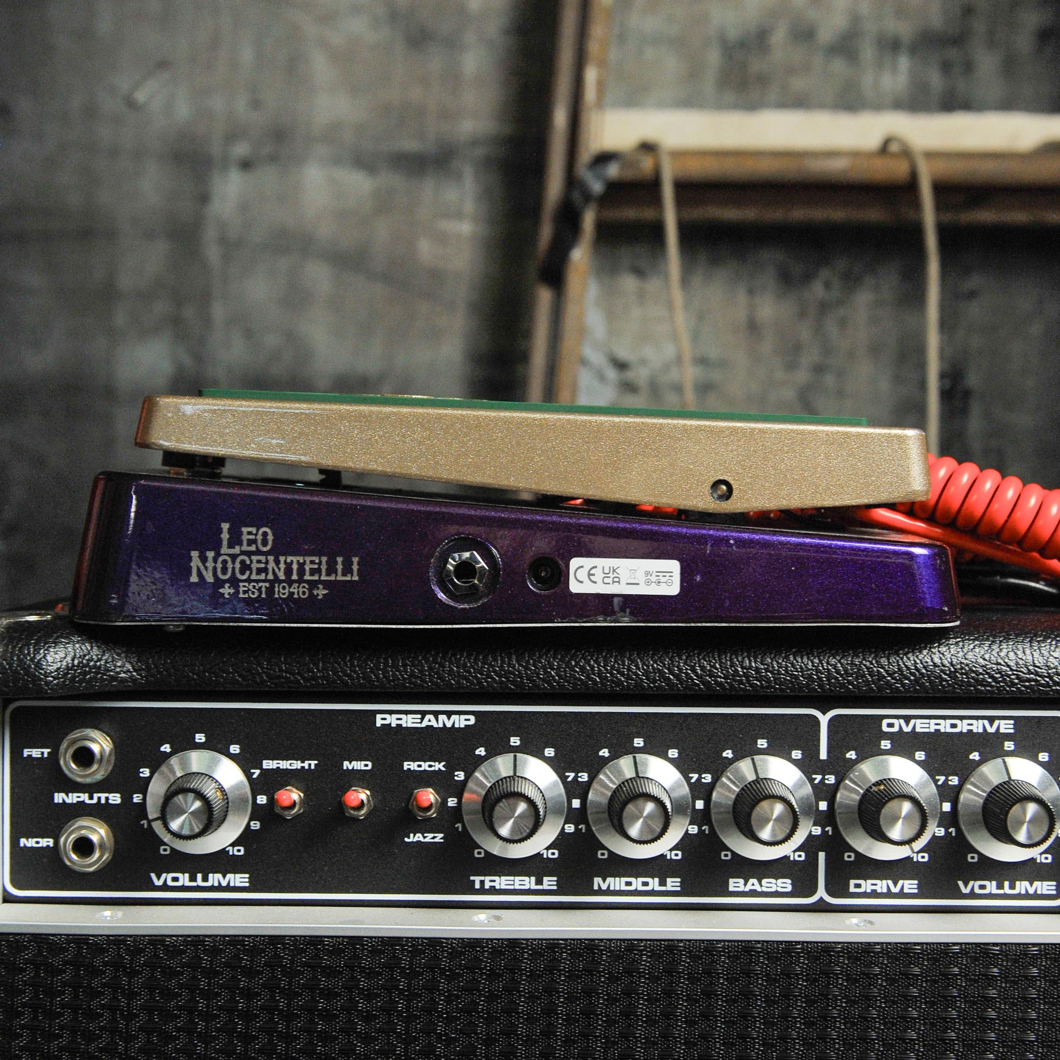 Cry Baby Leo Nocentelli Mardi Gras Wah - Used