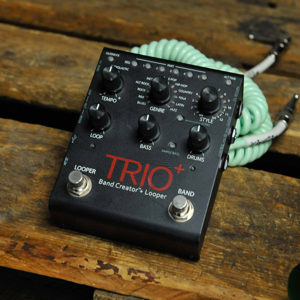 Digitech Trio + Band Creator & Digitech FS3X Foot Switch - Used