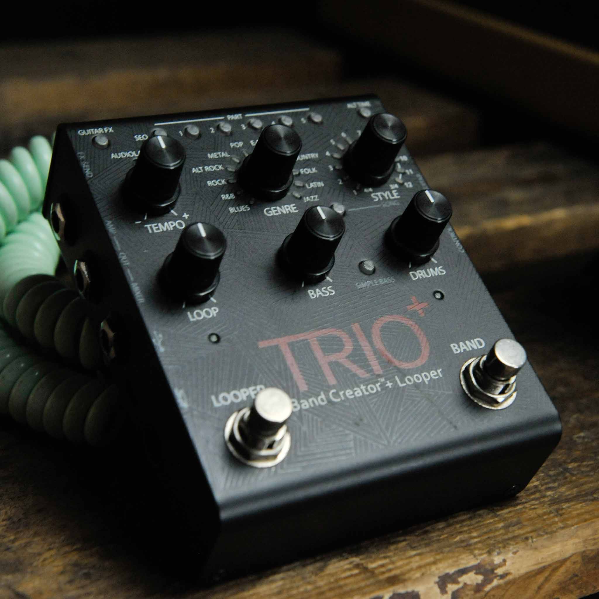 Digitech Trio + Band Creator & Digitech FS3X Foot Switch - Used