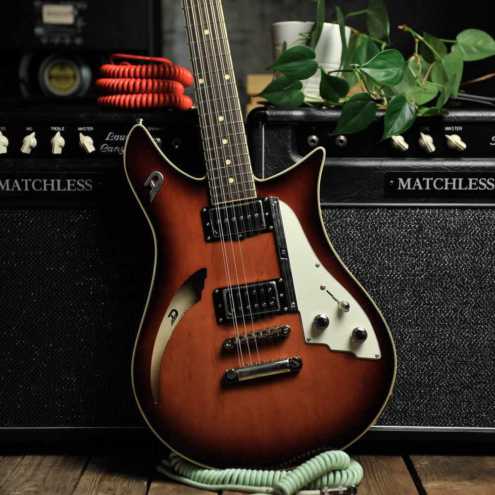 Duesenberg Double Kat 12 Semi Hollow 12-String Electric Guitar w/Case s/n232518 - Used