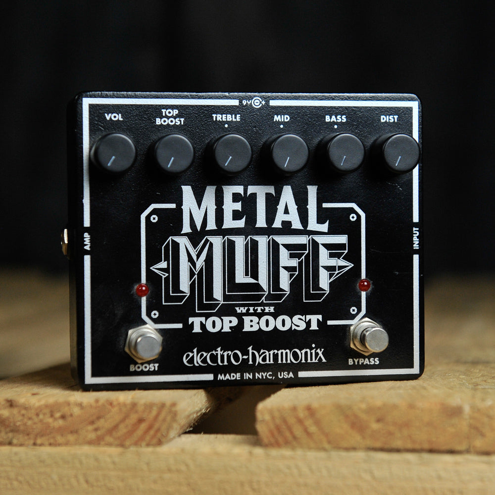 Electro Harmonix Metal Muff W/Top boost - Used