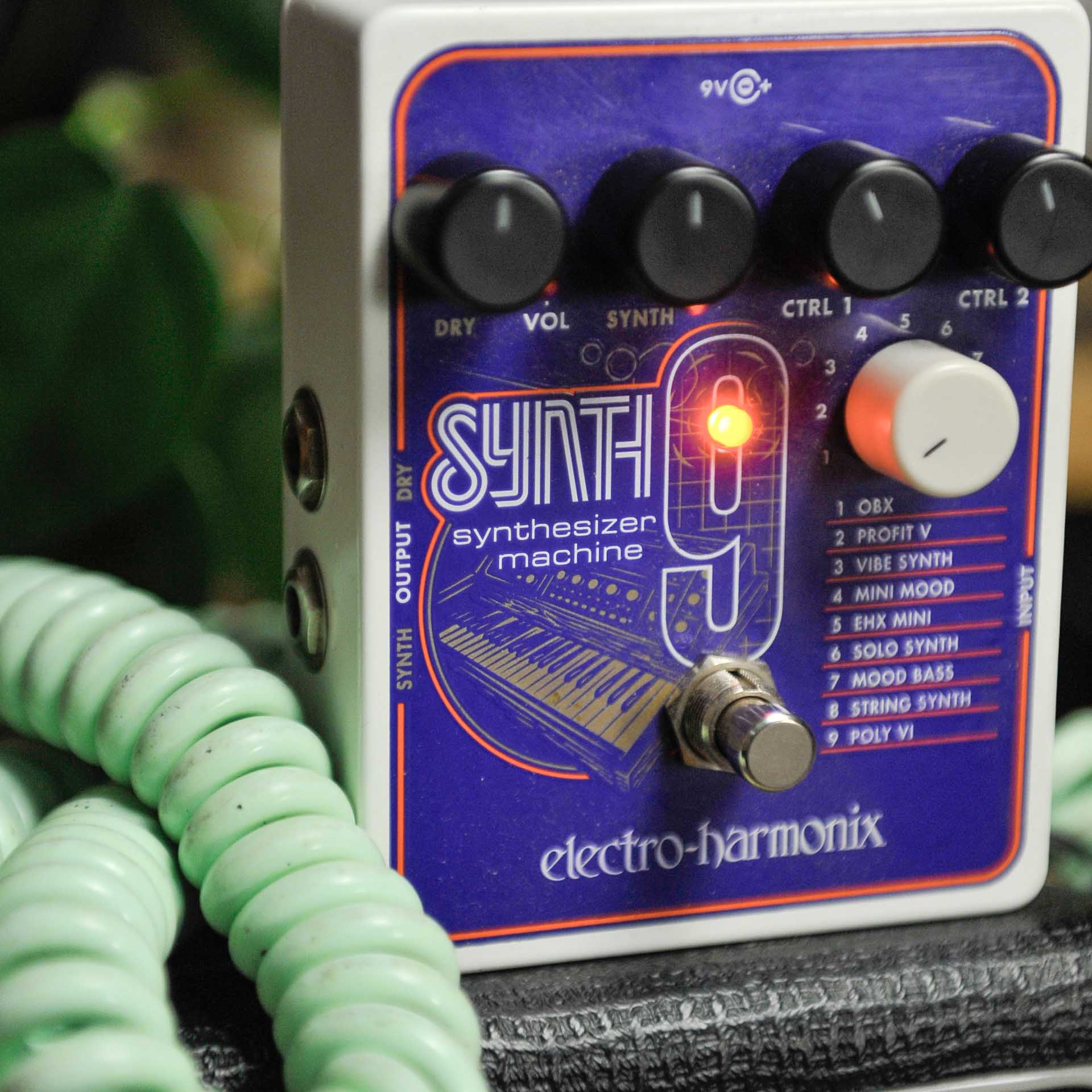 Electro Harmonix Synth 9 Synthesizer Machine Effect Pedal - Used