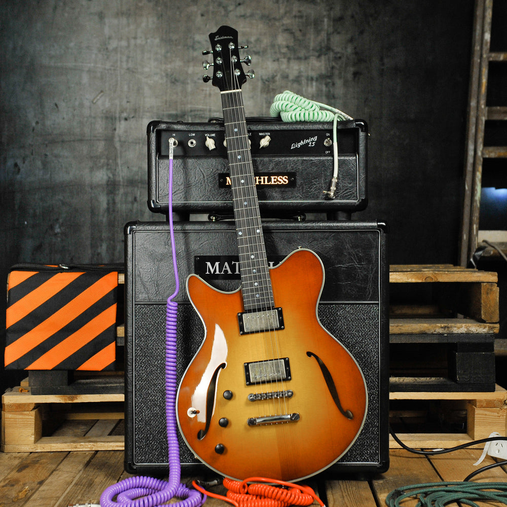 Eastman Romeo Left Hand Gold Burst w/Case - Used