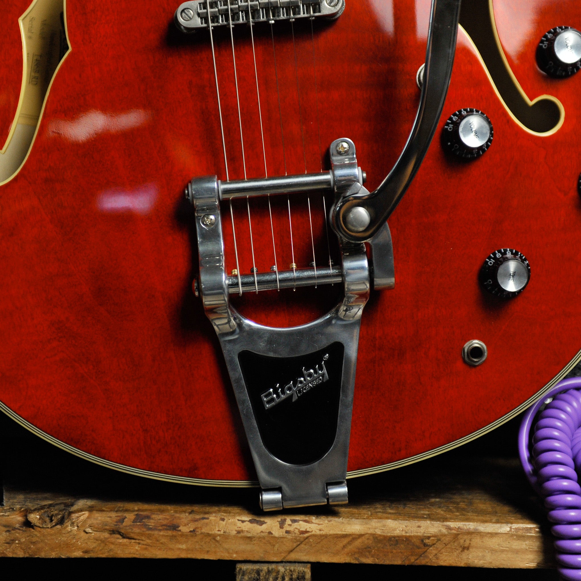 Eastman T486B-R Thinline Hollowbody Electric w/Bigsby - Used
