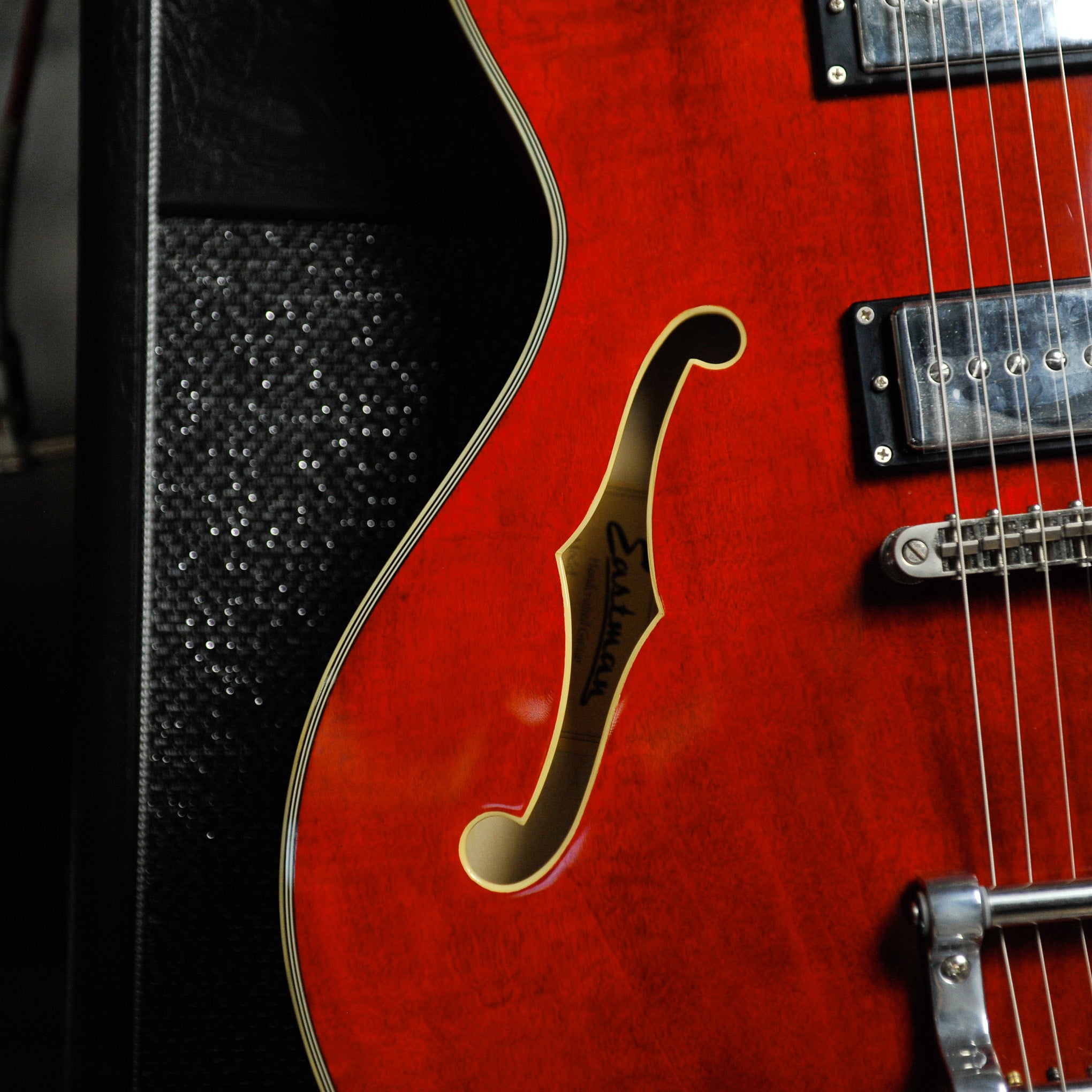 Eastman T486B-R Thinline Hollowbody Electric w/Bigsby - Used