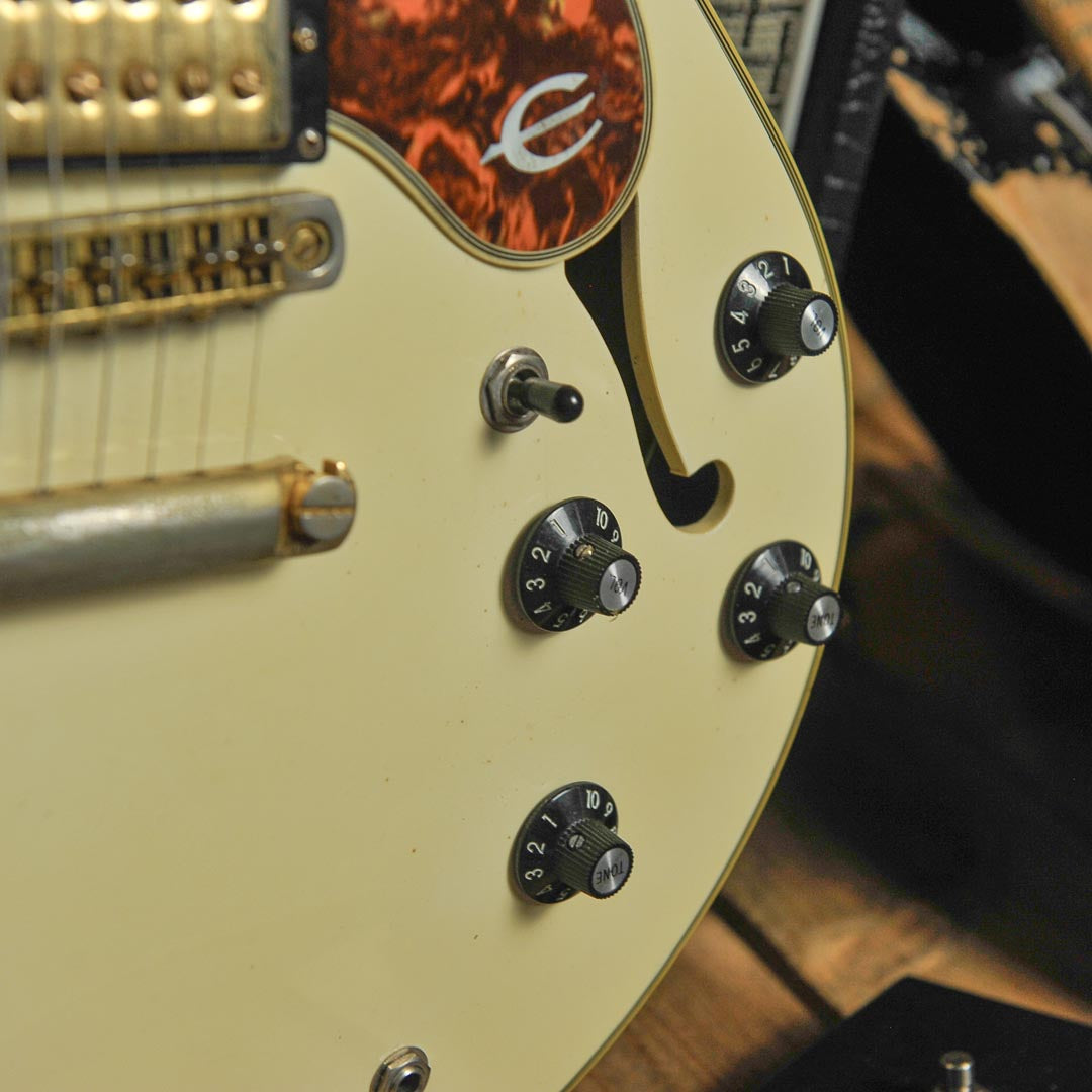 Epiphone by Gibson Sheraton II 1988 White w/Case - Used